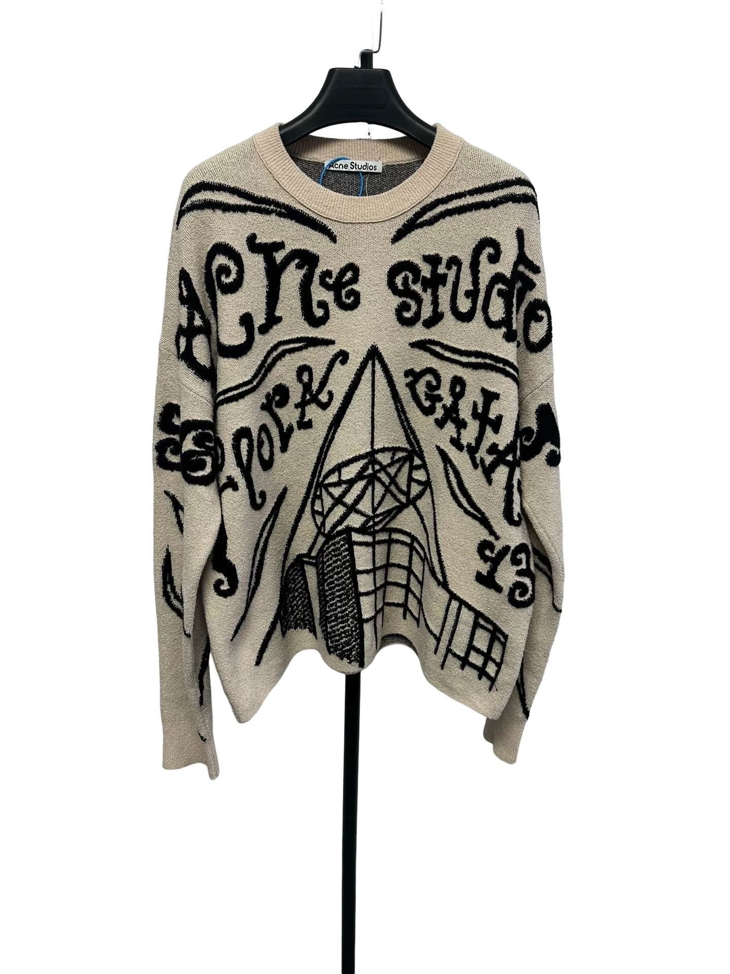 Acne Studios Acne Studios Graphic Crewneck Sweater XS Size US XS / EU 42 / 0 - 1 Thumbnail