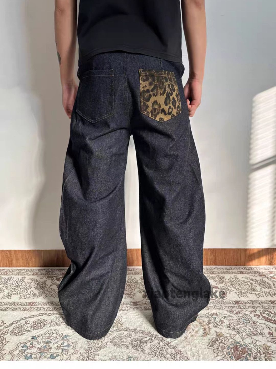 Jean zx utility punk yuppie loose baggy flared cargo jeans Size US 32 / EU 48 - 6 Thumbnail
