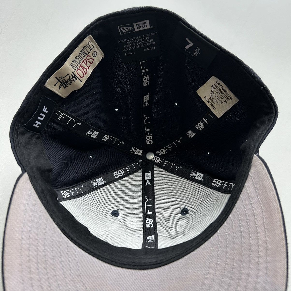 Huf Stussy Huf Keith Forever Embroidered NY 7 3/8 New Era Fitted Size ONE SIZE - 5 Thumbnail