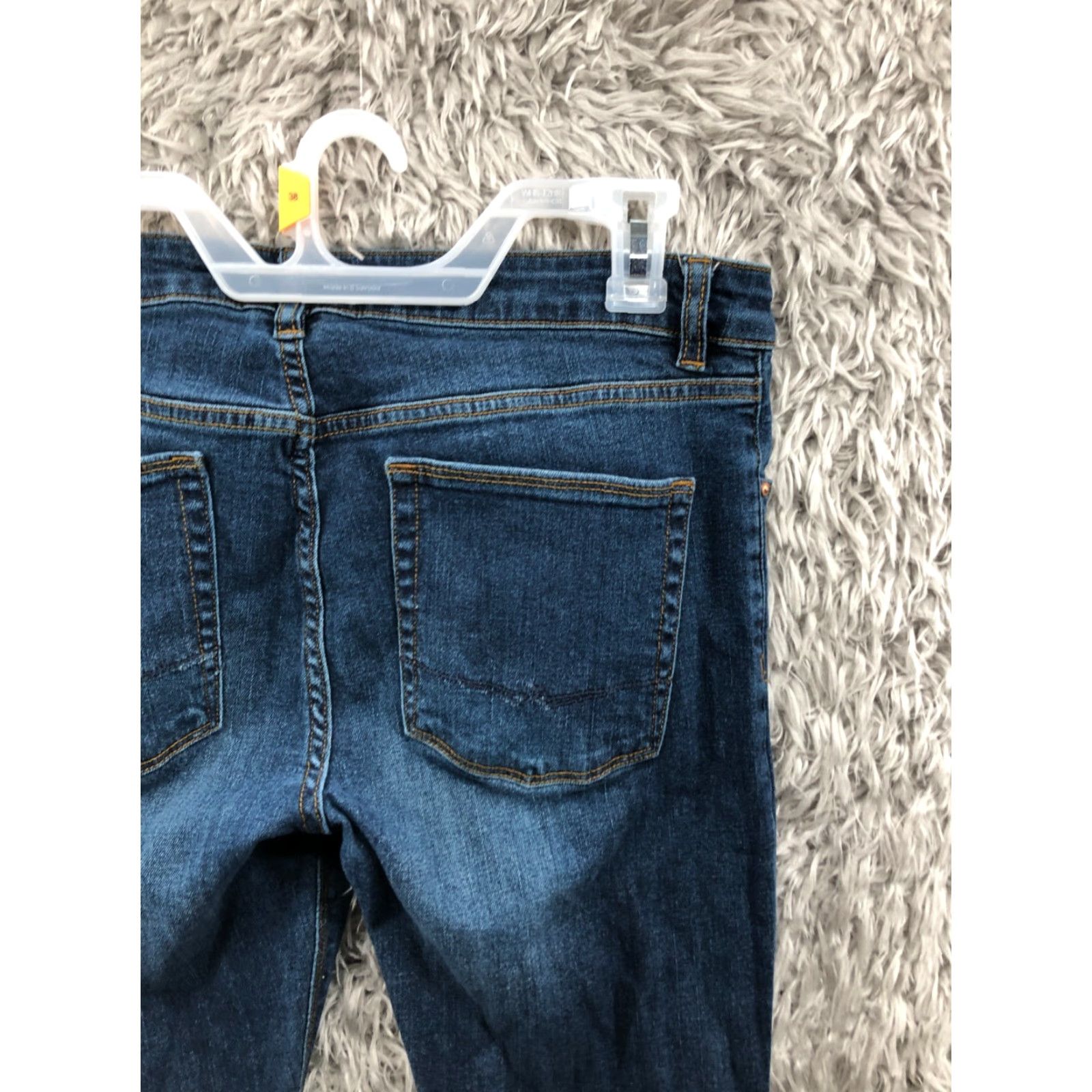 Asos ASOS Jeans 32x32 Womens High Rise Skinny Dark Wash Blue Denim Jeans Size 24" / US 00 / IT 34 - 6 Thumbnail