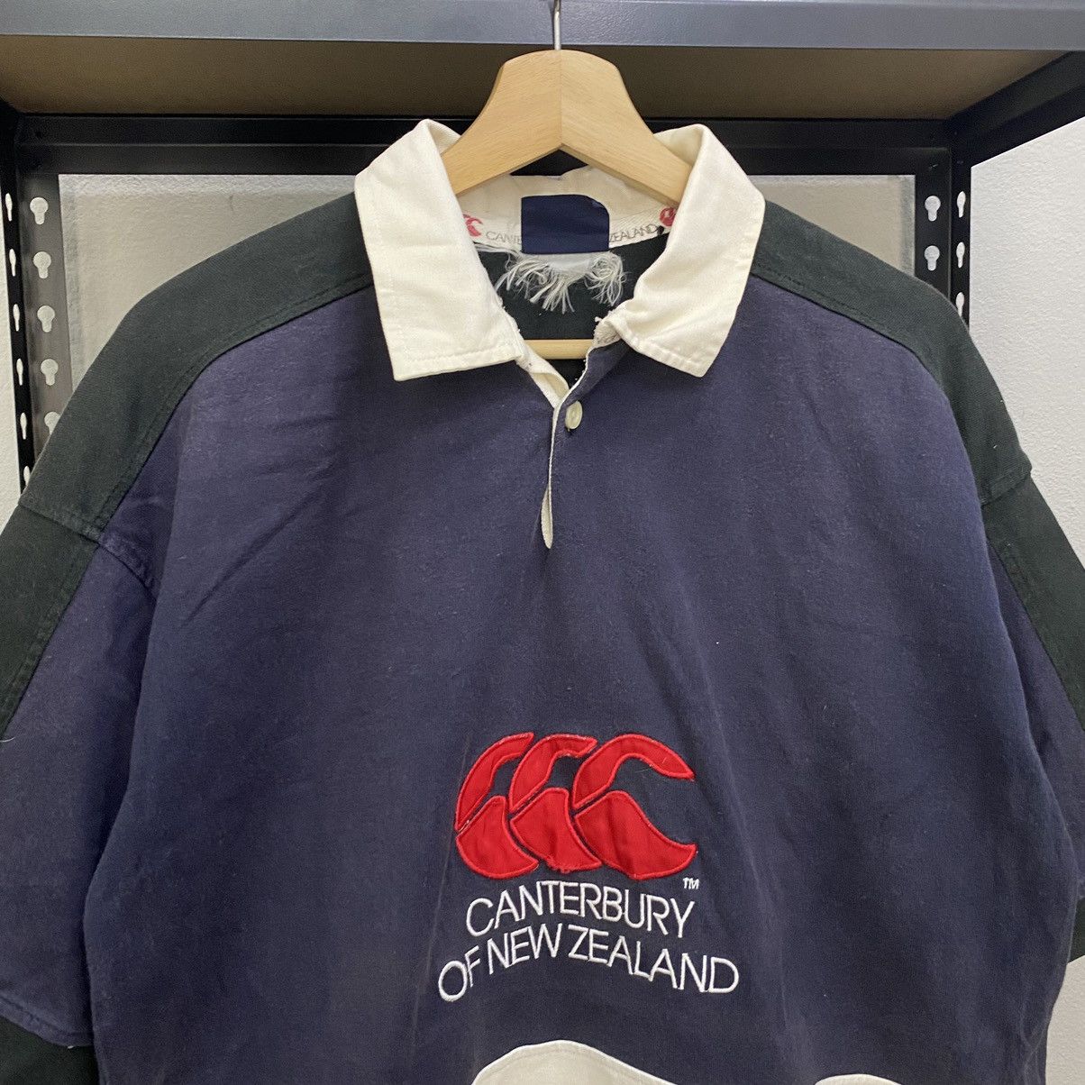 Canterbury of New Zealand × Vintage Vintage Canterbury Of New Zealand Shirt Big Logo Embroidery Size US M / EU 48-50 / 2 - 4 Thumbnail