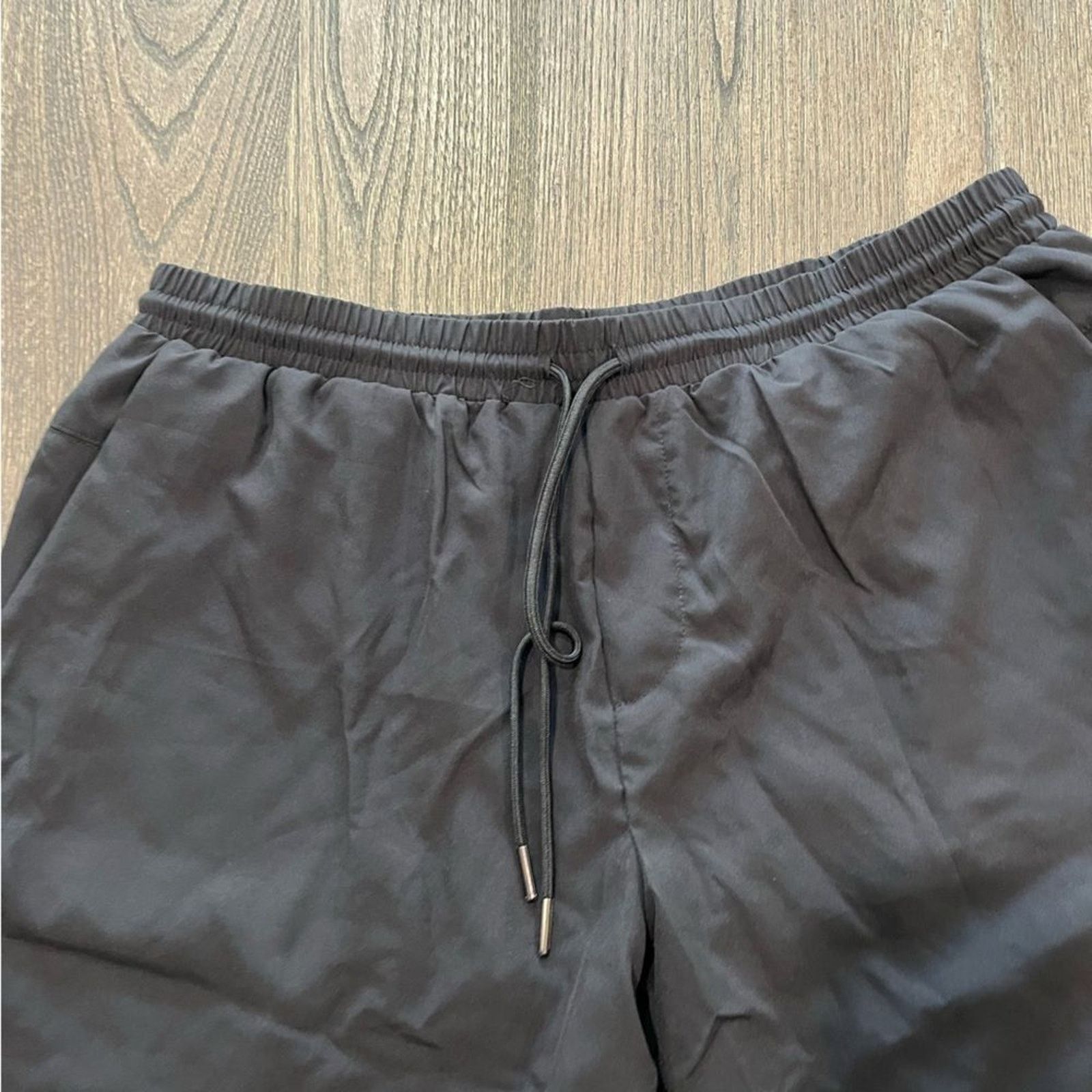 Vintage NWOT Tonal Black Basketball Athletic Shorts Size 2X Size 41" - 7 Thumbnail