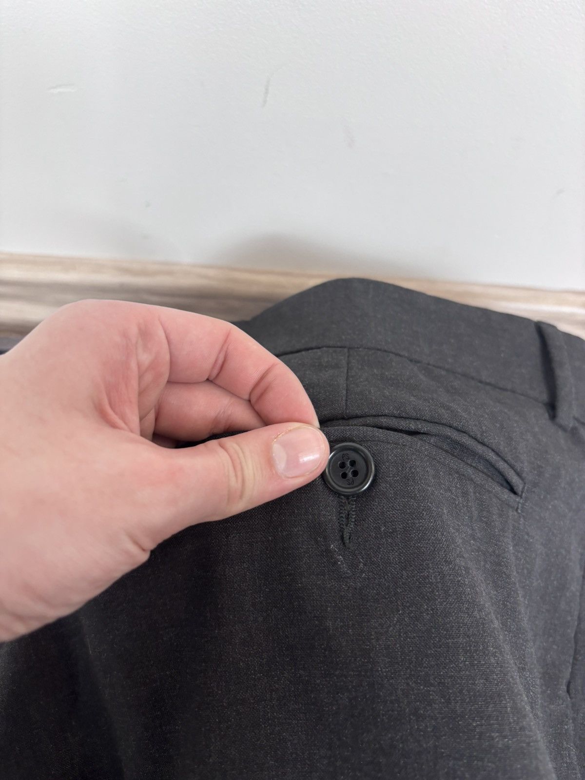 Paul Smith Paul Smith PS Men’s 2-Piece Grey Wool Suit Stretch 2-Buttons Size 42R - 25 Thumbnail