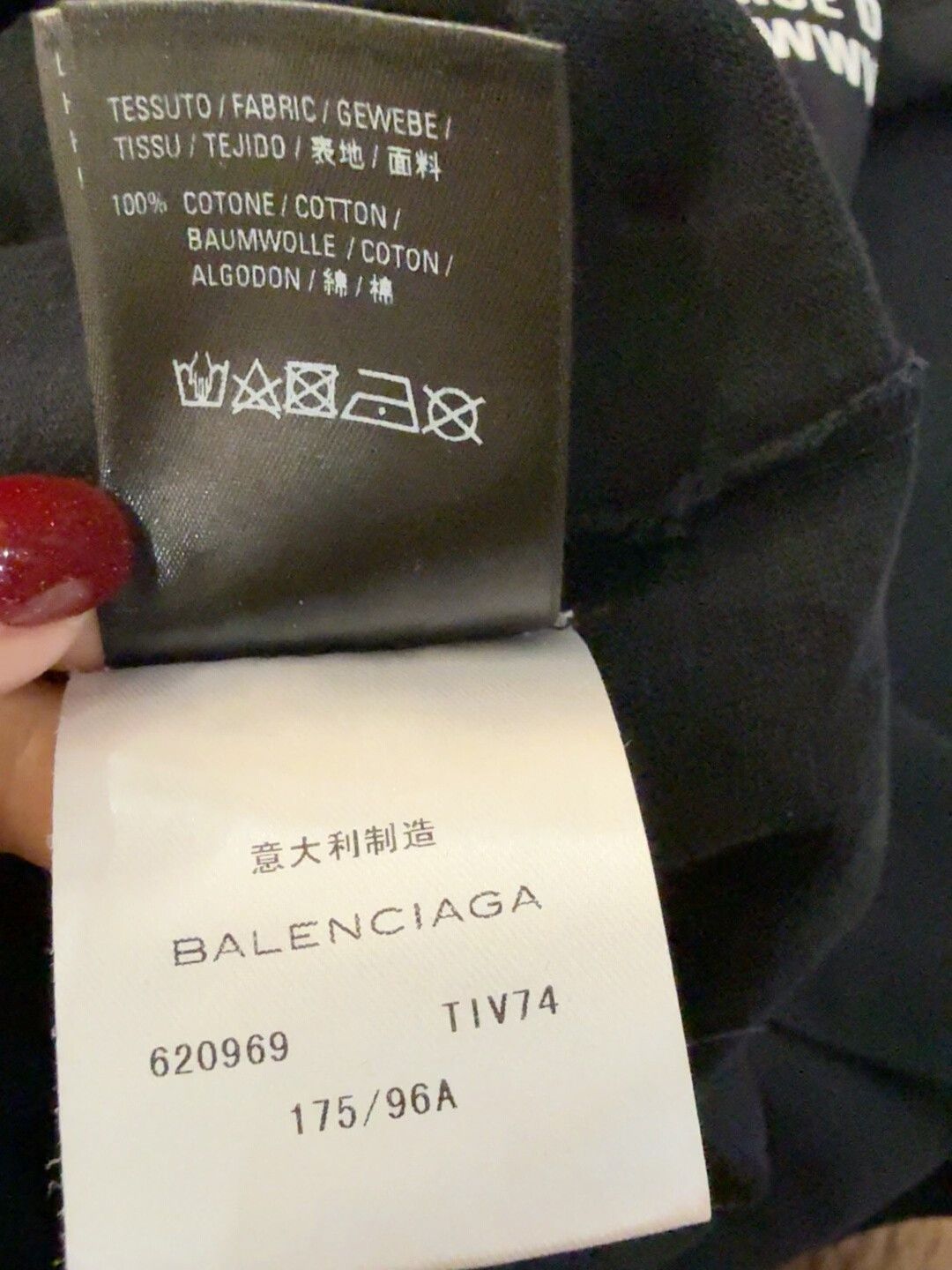 Balenciaga balenciaga crew short sleeve t-shirt Size US M / EU 48-50 / 2 - 4 Thumbnail