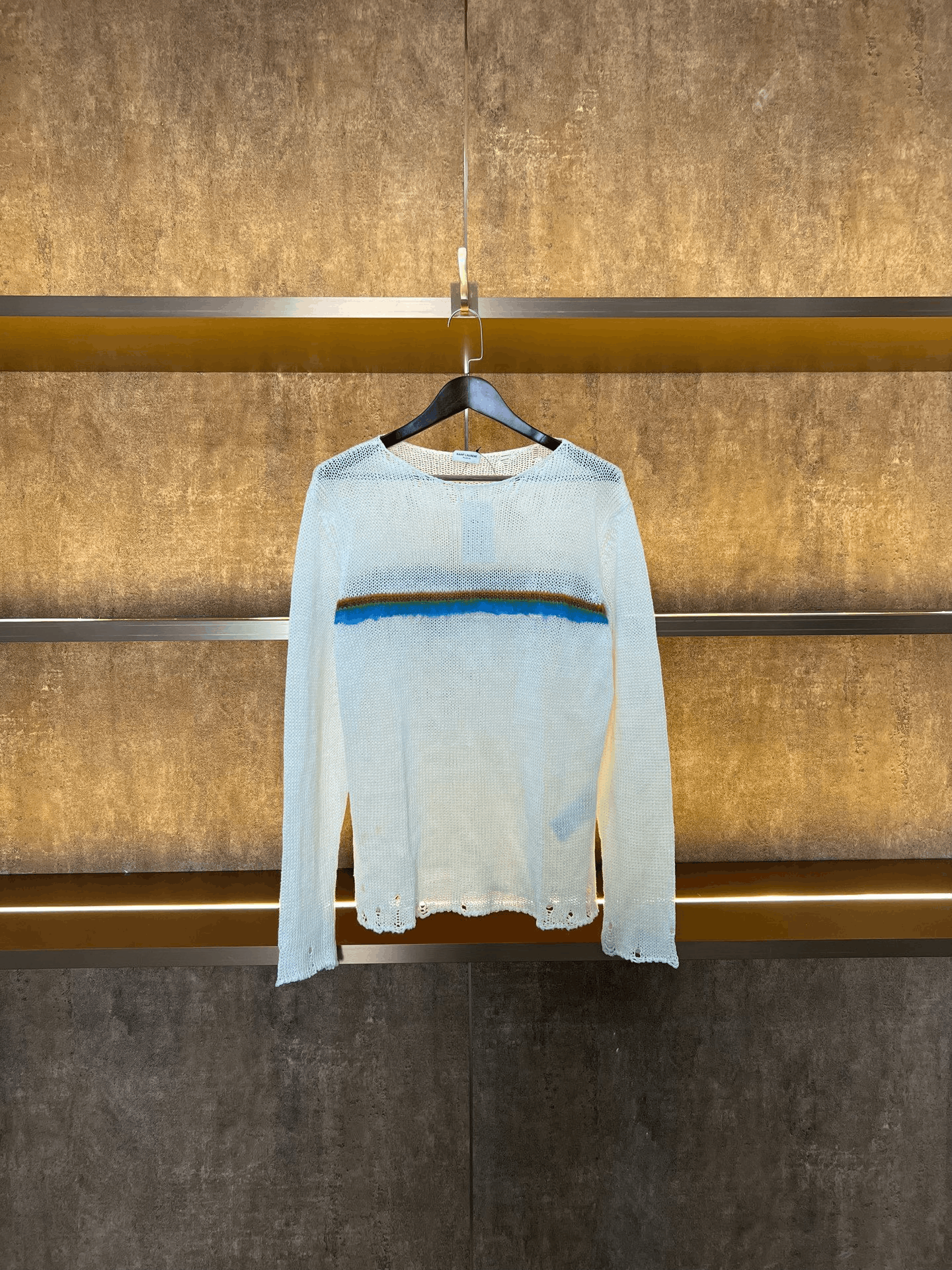Saint Laurent Paris Saint Laurent Paris Knit Sweater M Women Size M / US 6-8 / IT 42-44 - 1 Thumbnail