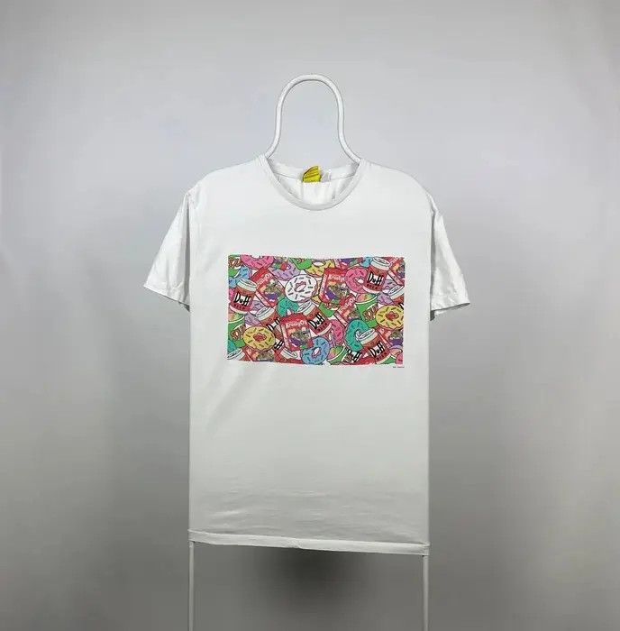 Anime The Simpson T-shirt box logo eat beer size L white movie Size US L / EU 52-54 / 3 - 1 Thumbnail
