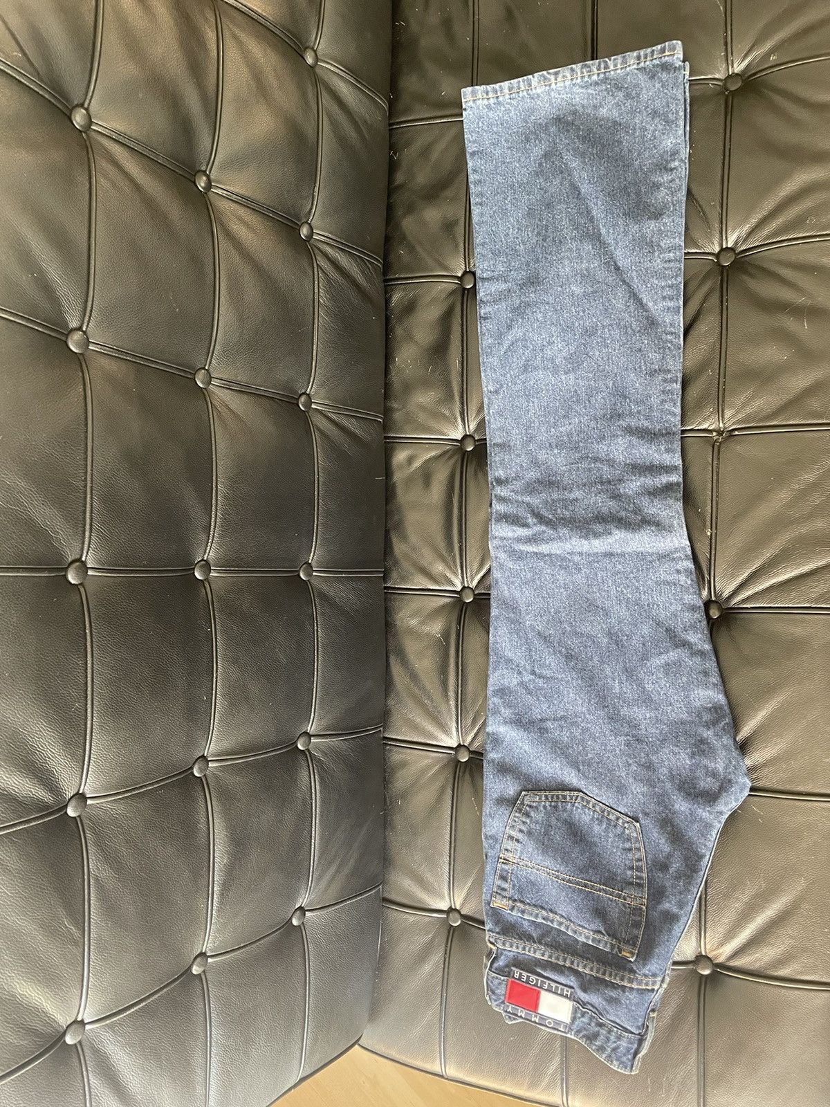 Tommy Hilfiger Vintage Low-rise Bootcut Size 27" / US 4 / IT 40 - 6 Thumbnail