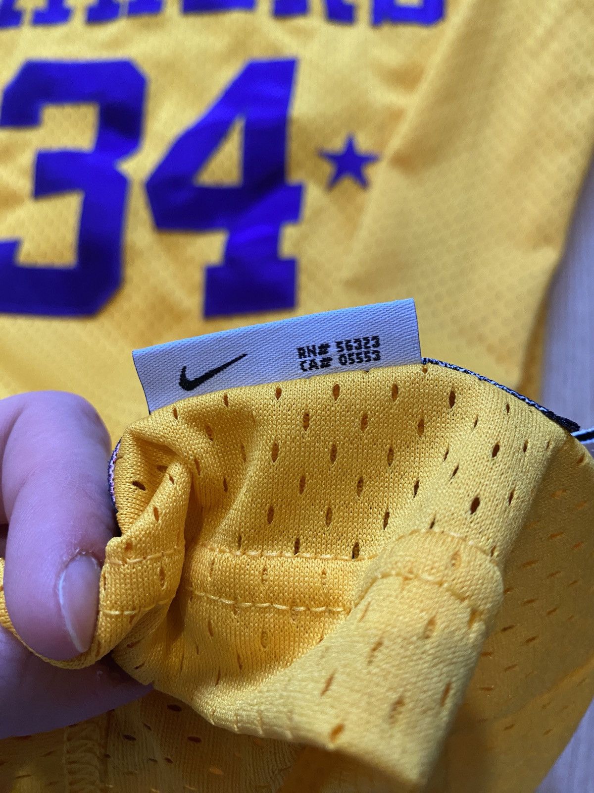 NBA × Nike × Vintage Nike x Lakers x O’Neal vintage 1990 Size US M / EU 48-50 / 2 - 6 Thumbnail