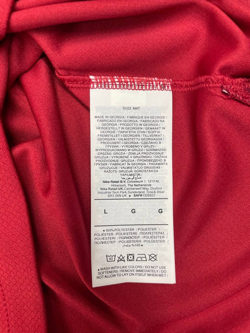 Nike Nike Liverpool FC Home Football Jersey Shirt 2022-2023 Red Size US L / EU 52-54 / 3 - 8 Thumbnail