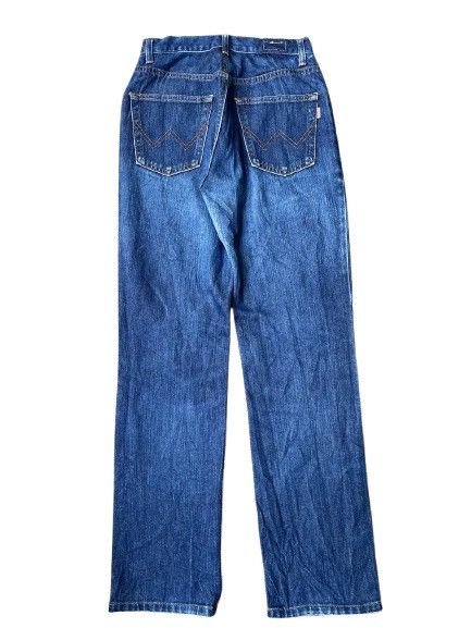 Edwin EDWIN High Waisted Straight Leg Jeans Vintage Blue Denim Size 26" / US 2 / IT 38 - 2 Thumbnail