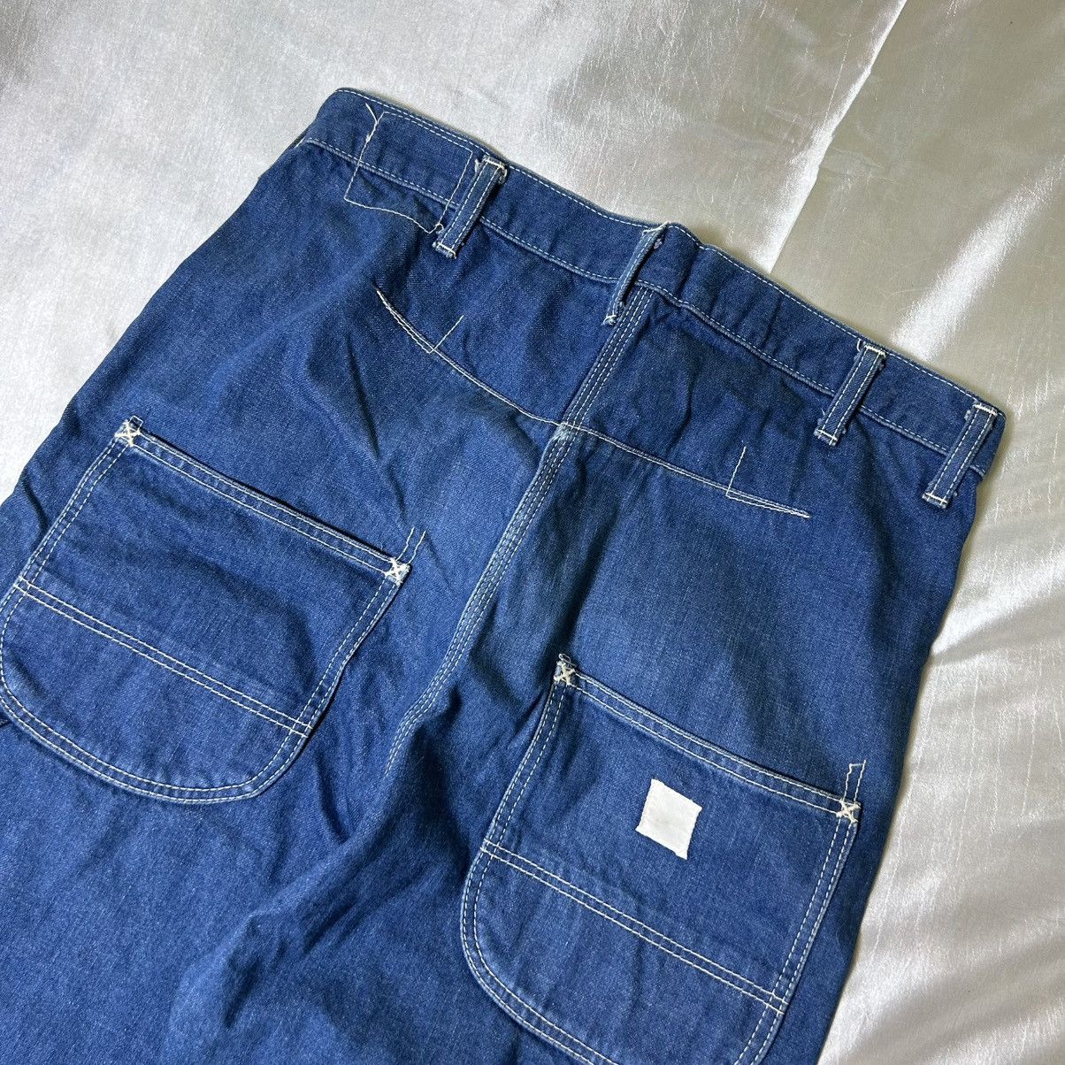 Comme des Garcons Vintage Comme des Garcons Workwear Baggy Jeans Pants Size US 33 - 4 Thumbnail