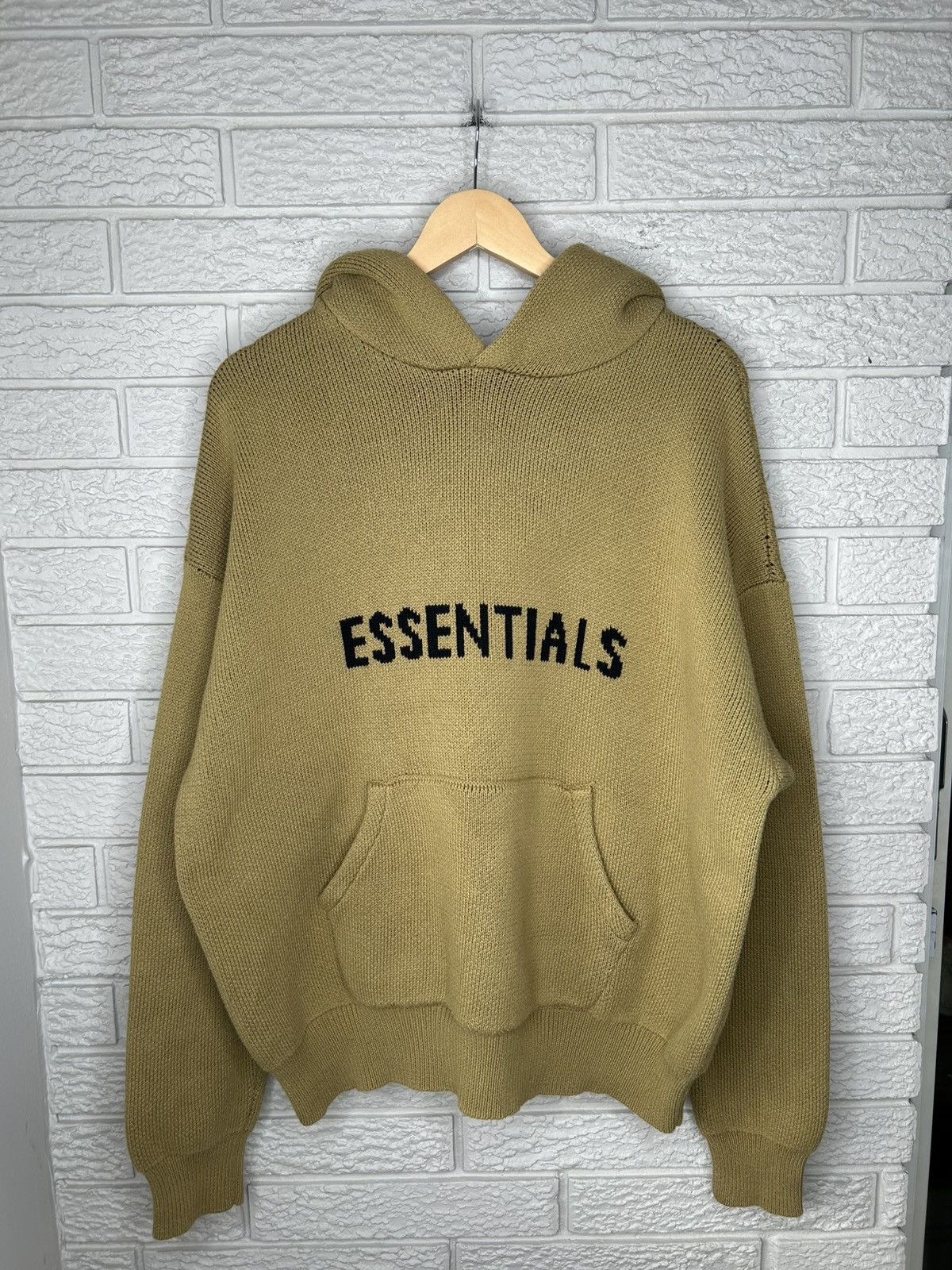 Fear of God Fear Of God Essentials Knit Pullover Hoodie Size US S / EU 44-46 / 1 - 1 Thumbnail