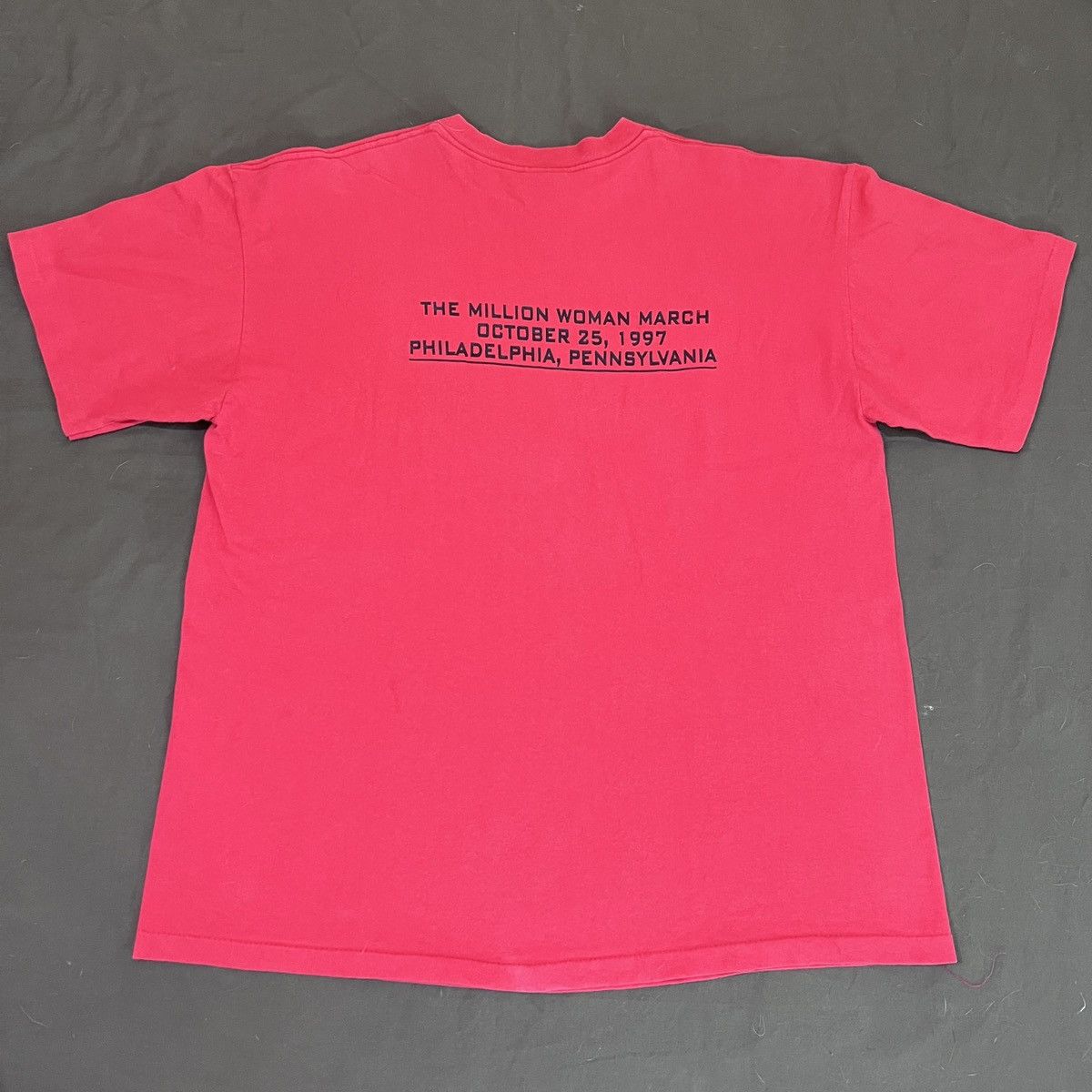 Vintage Vintage Million Woman March African Americans Promo Tee Size US XL / EU 56 / 4 - 6 Thumbnail