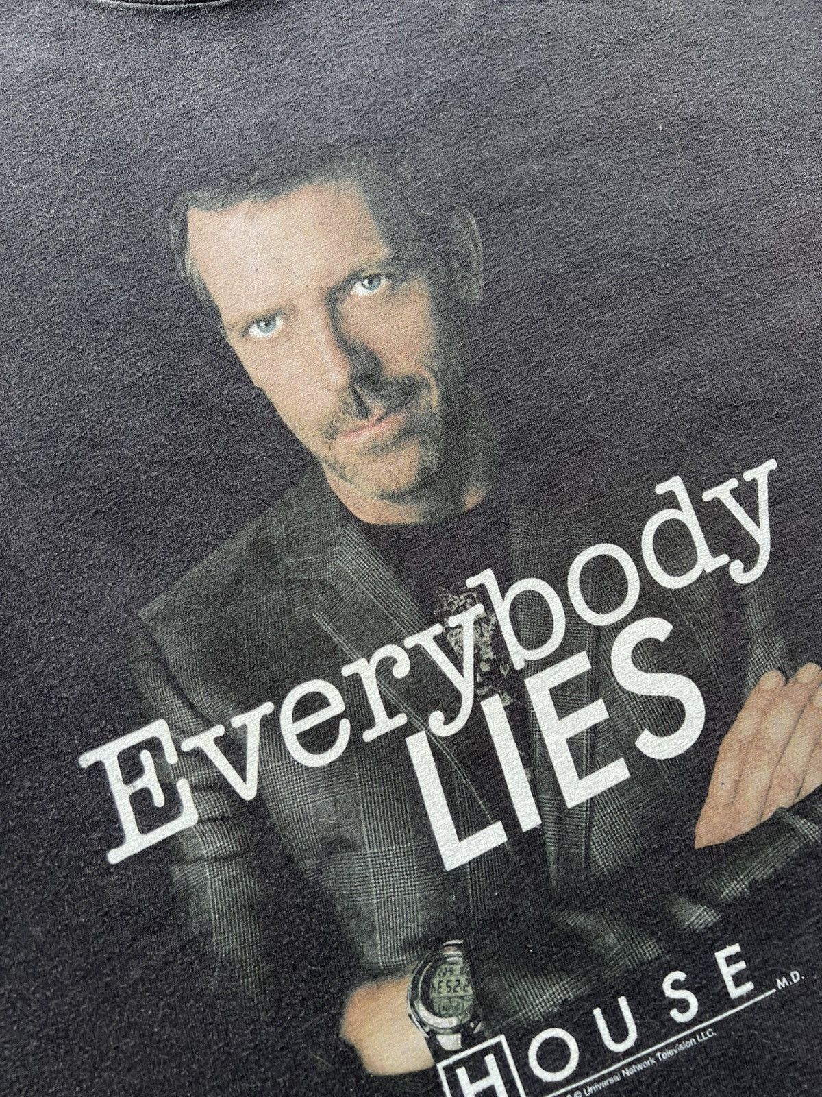 Vintage 2010 House MD TV Series Tee Shirt Promo Everybody Lies ER Size US XL / EU 56 / 4 - 3 Thumbnail