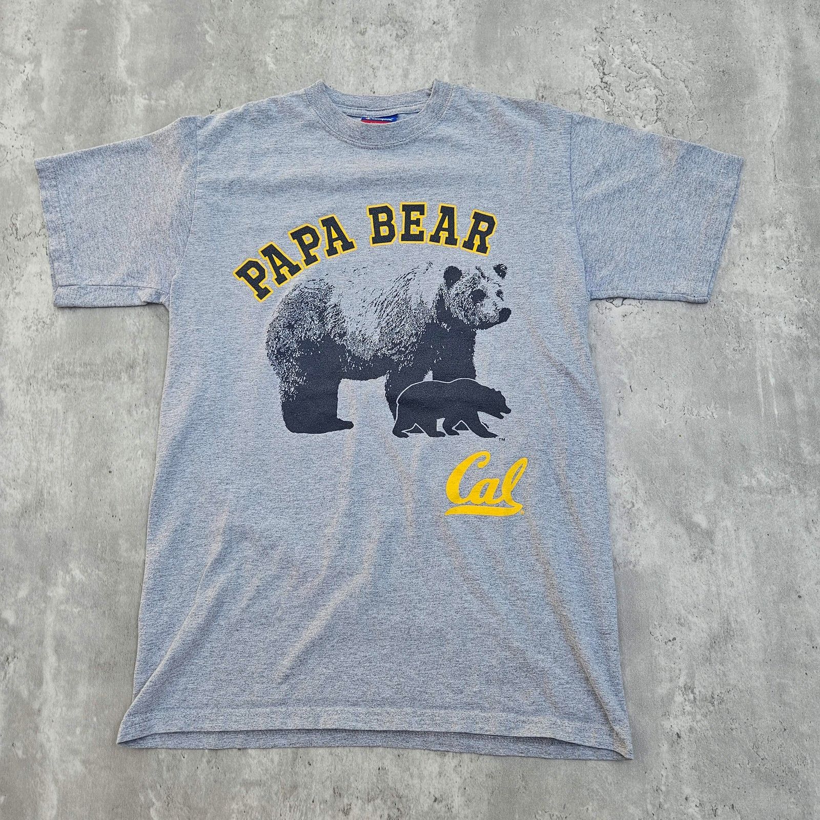 Champion Vintage Cal State T-Shirt Size Medium Gray Y2K Size US M / EU 48-50 / 2 - 1 Thumbnail