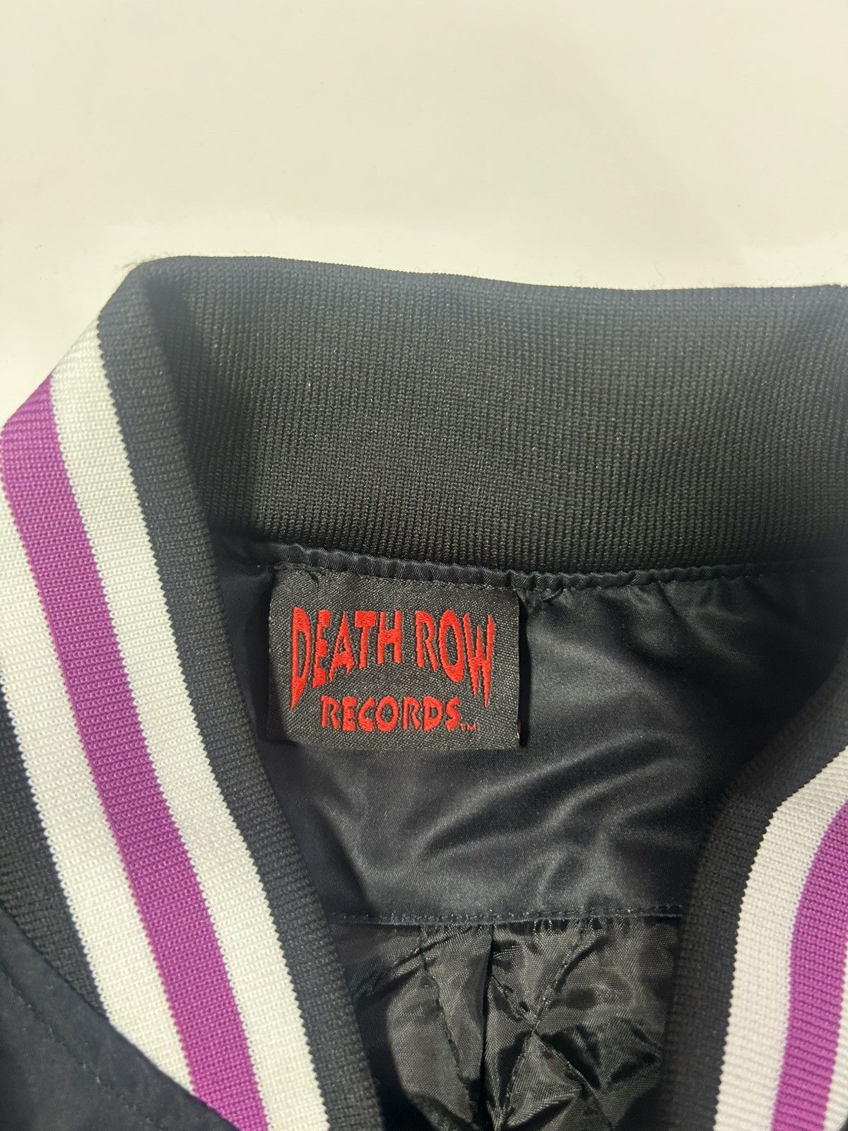 Death Row Records ladies uk 18 Death Row Records padded jacket oversized Size XXL / US 16-18 / IT 52-54 - 4 Thumbnail
