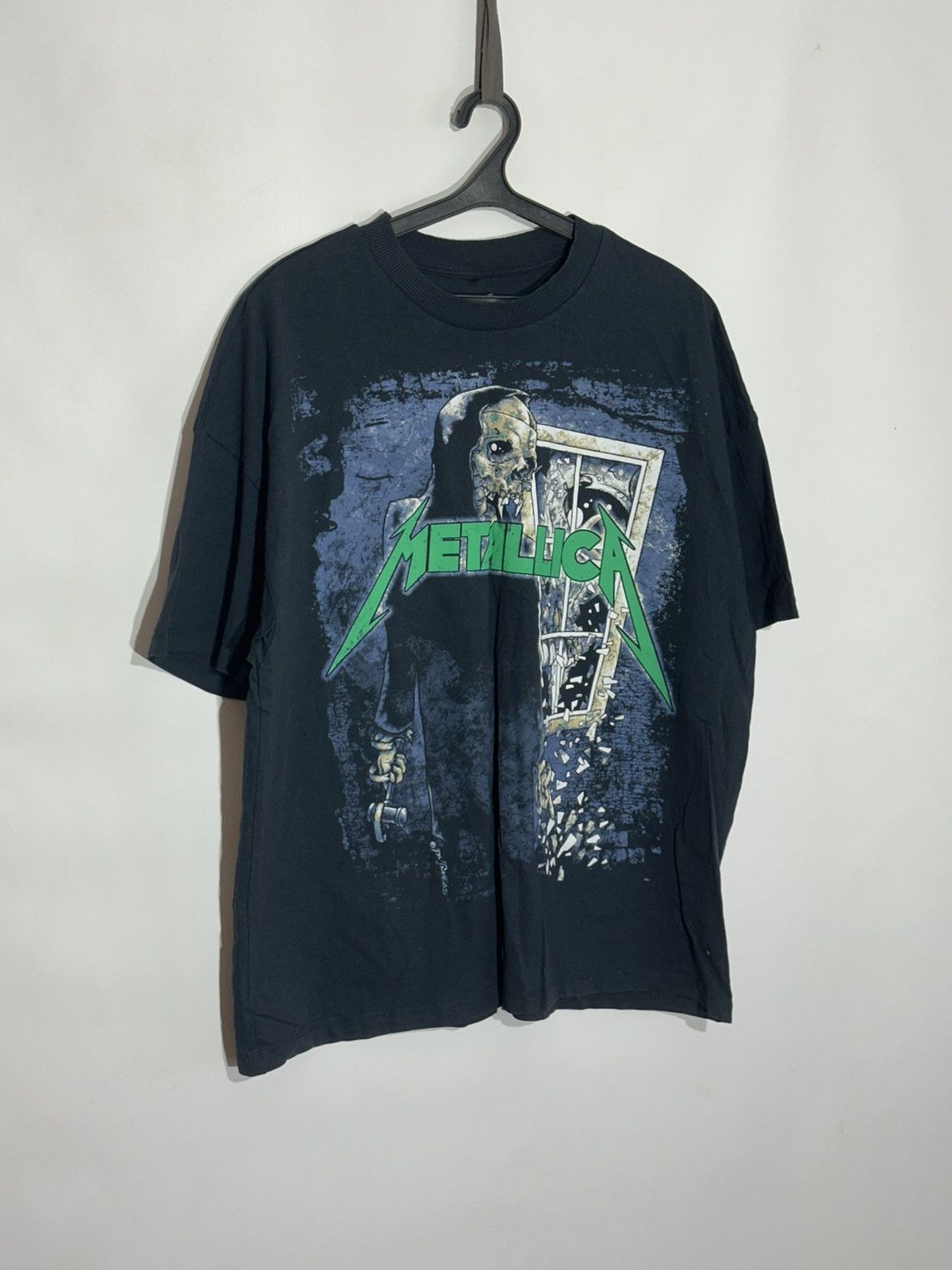 Band Tees Metallica "Pushead Art" Graphic Tee Size US XL / EU 56 / 4 - 1 Thumbnail