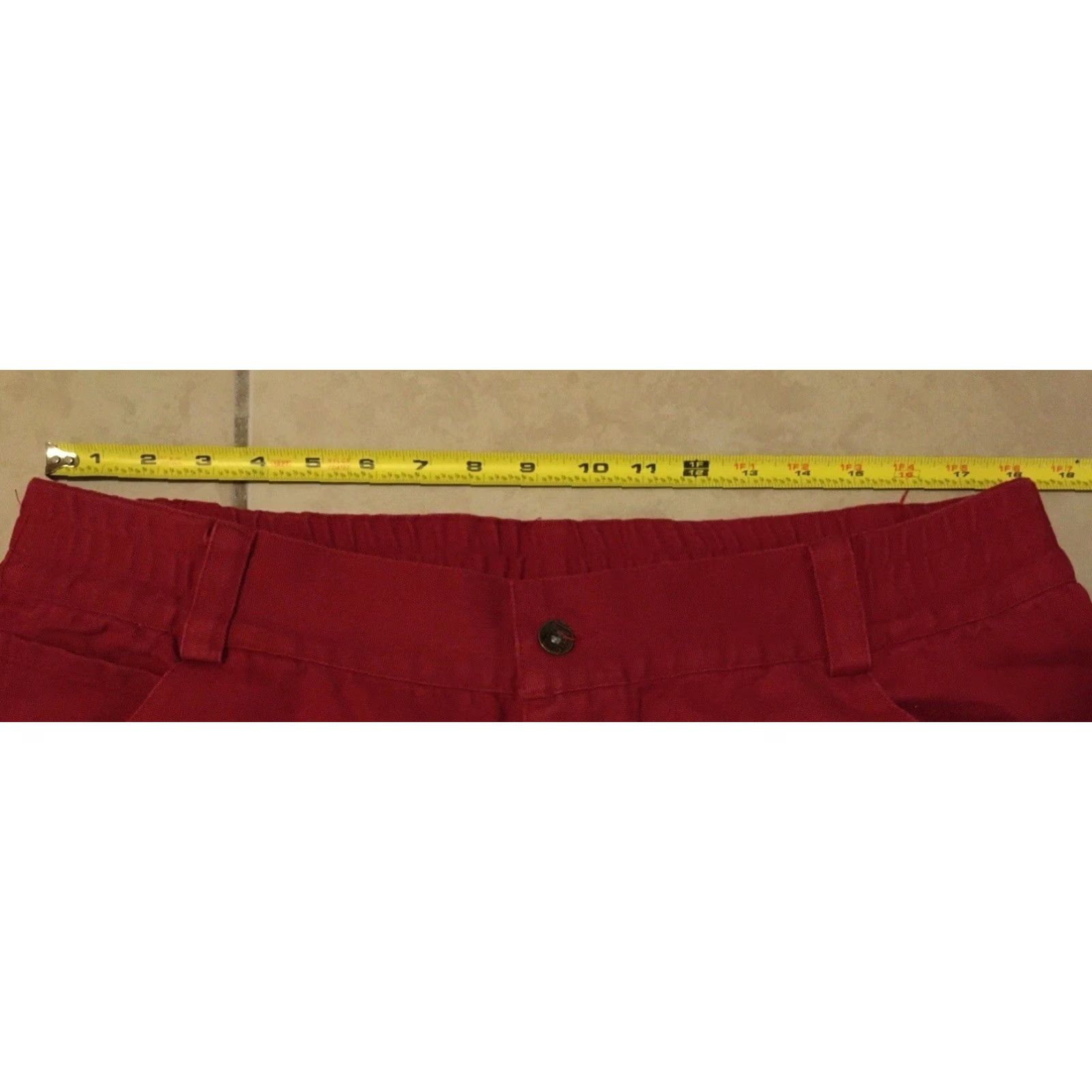 Vintage DAMAGE Baggy Double Knee Pants 2XL Red Polar Skate Co Carpenter Men Pants Vintage 90s Military Grunge Hip Hop Skate USA Big Boy MENS Size US 39 - 7 Thumbnail