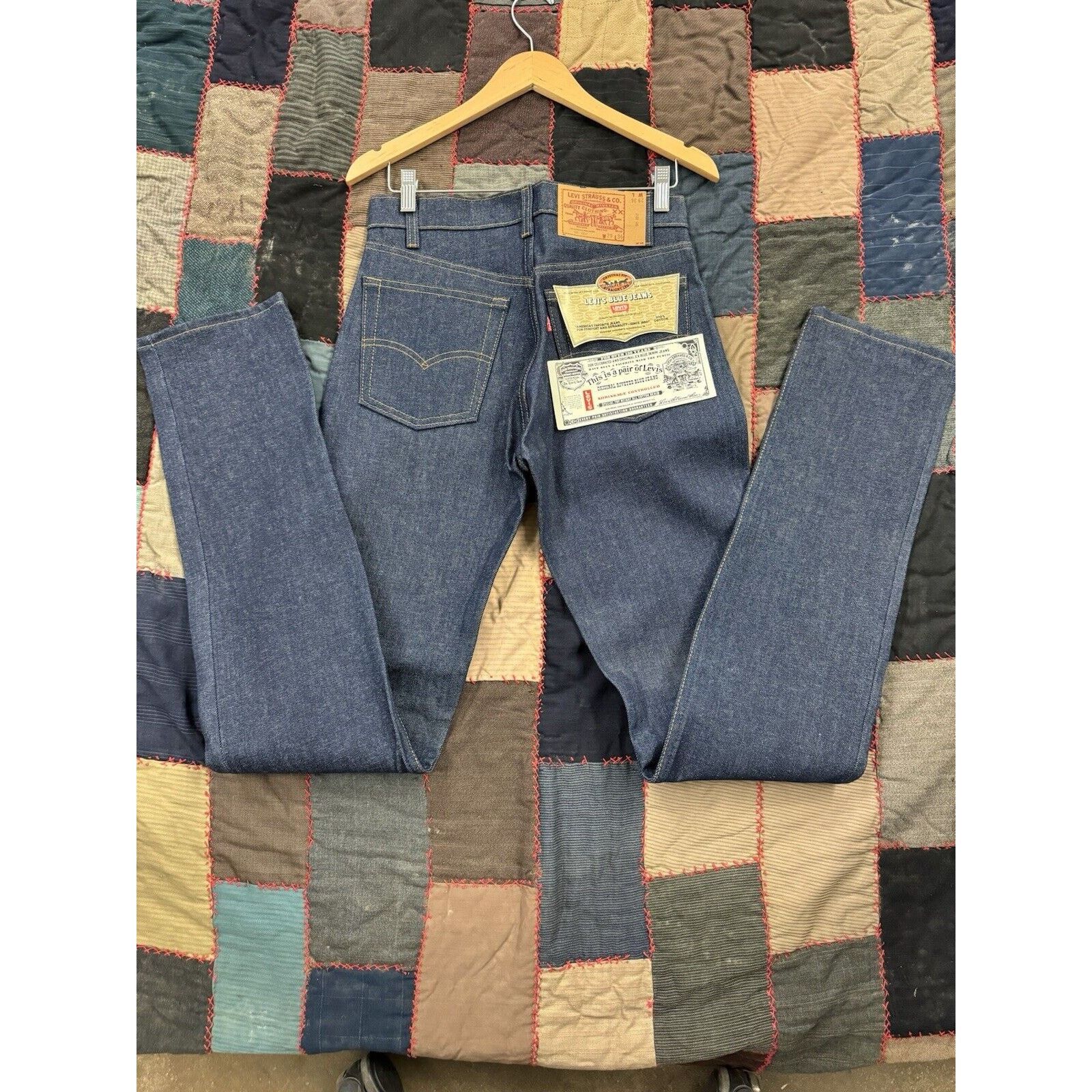 Levi's Deadstock True Vintage Levi’s 505 Japan Denim Mens W29 X L36 Size US 29 - 1 Thumbnail