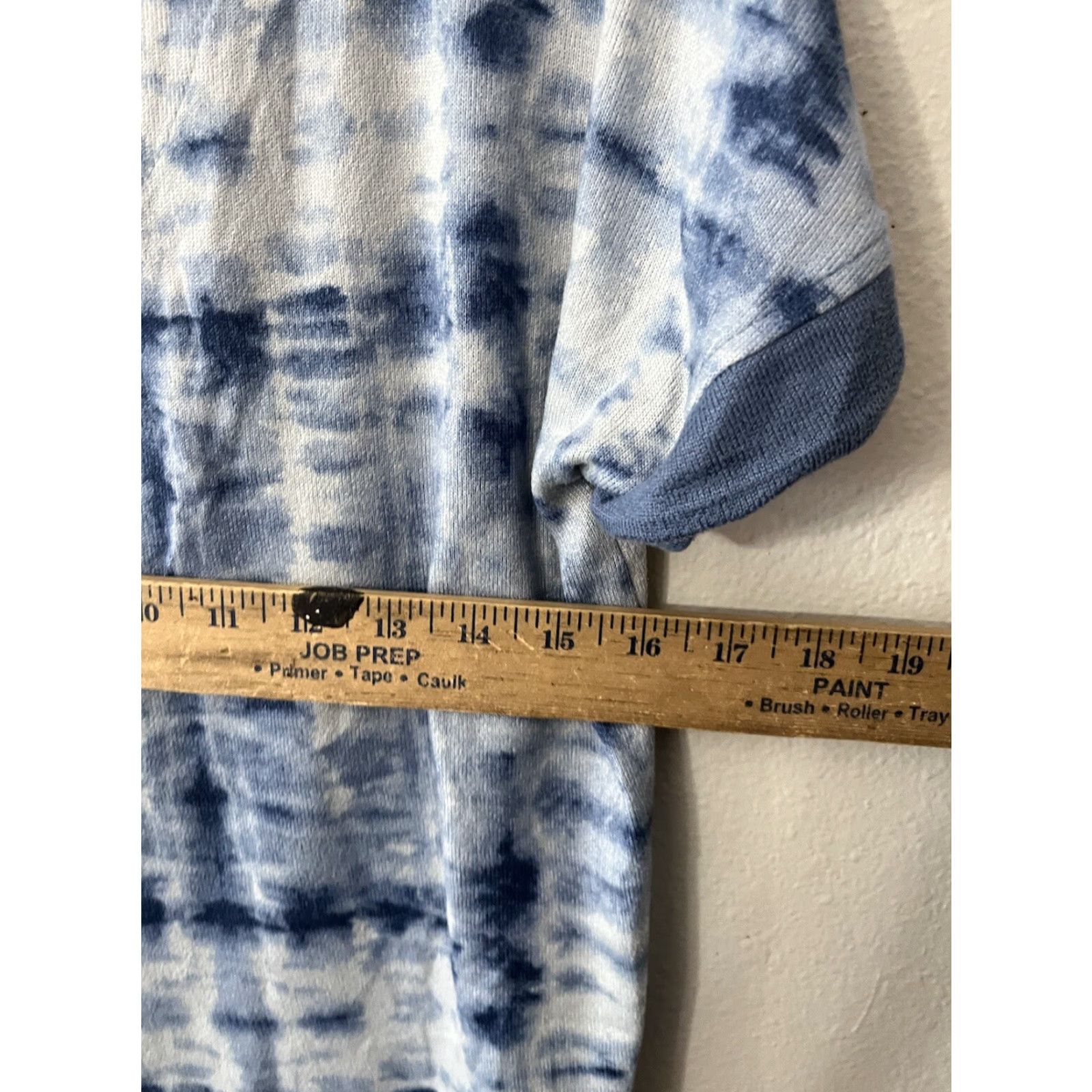 Lucky Brand Lucky Brand Sleep Shirt Womens Small Blue Tie Dye Long Sleeve Lounge S/S Size S / US 4 / IT 40 - 4 Thumbnail