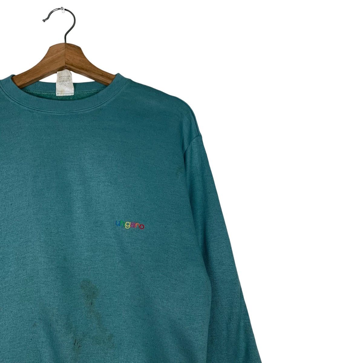 Ungaro Paris UNGARO PARIS Embroidery Small Logo Sweatshirt #0492-C23 Size US S / EU 44-46 / 1 - 5 Thumbnail