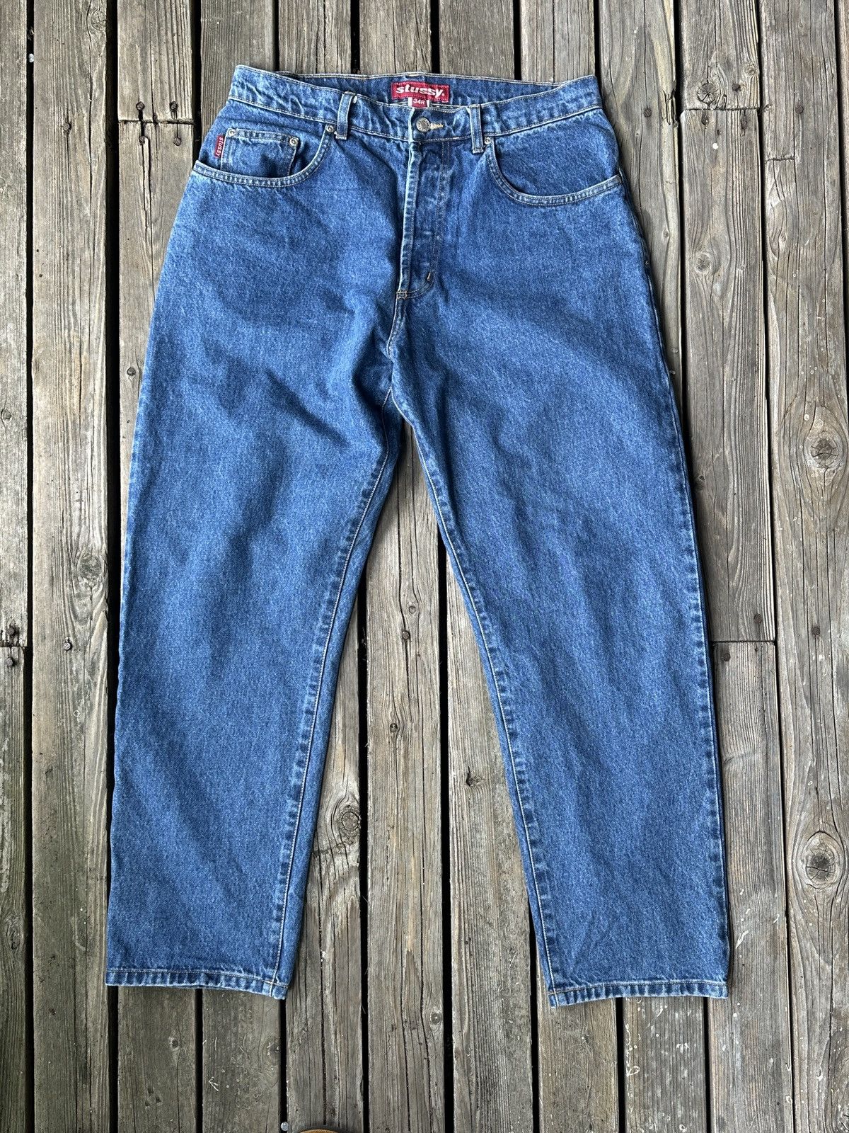 Stussy Big Ol Jeans | Grailed