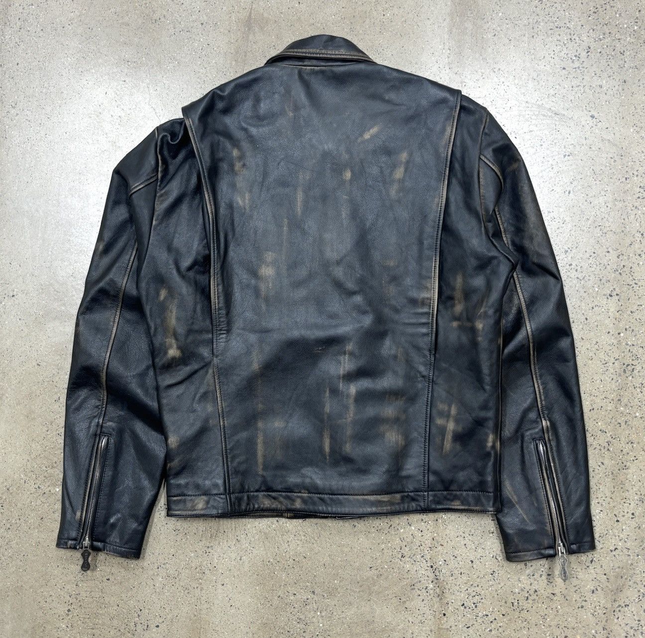 Thug Club Thug Club 25ss Leather Jacket，size 3 Size US L / EU 52-54 / 3 - 4 Thumbnail