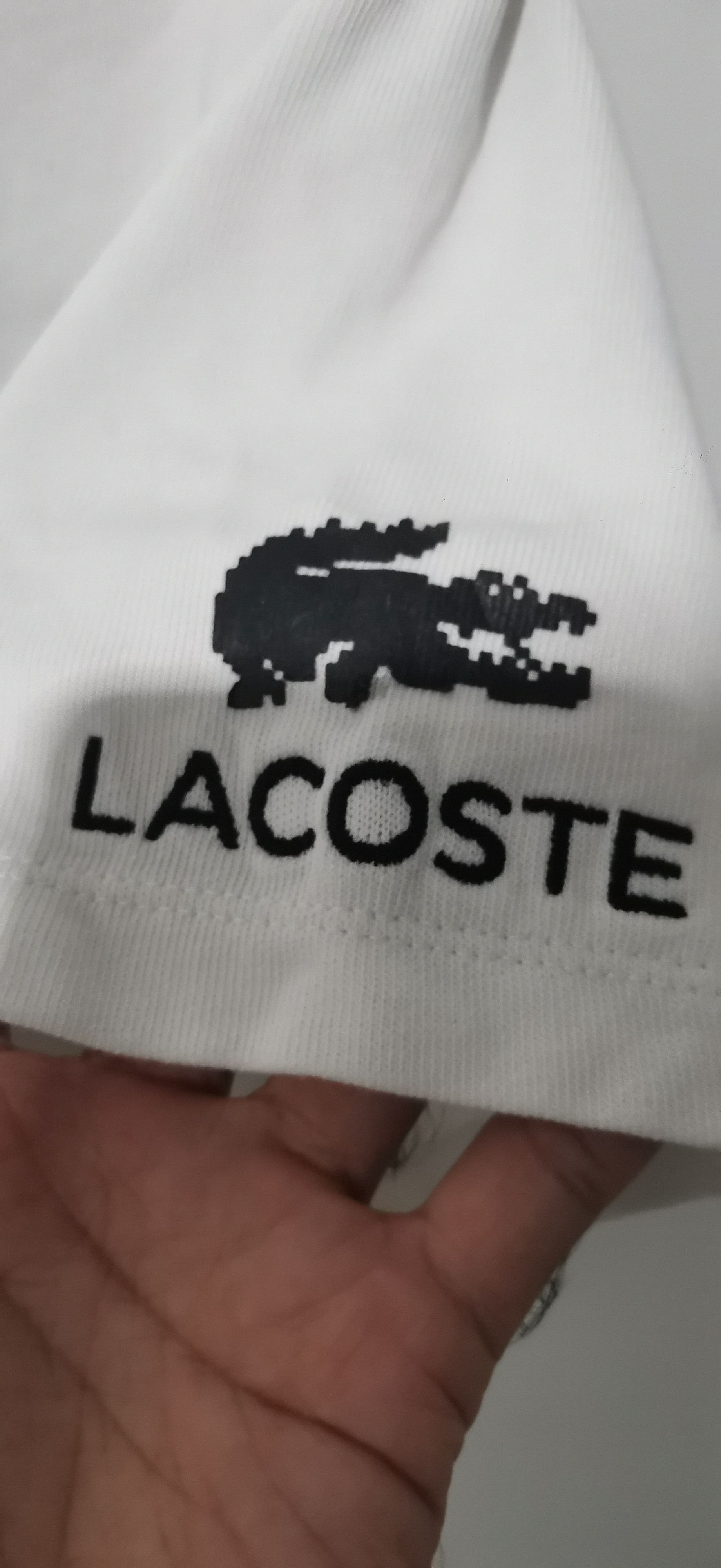 Lacoste Lacoste live x Minecraft Women’s Shirt – Organic Cotton Size ONE SIZE - 6 Thumbnail