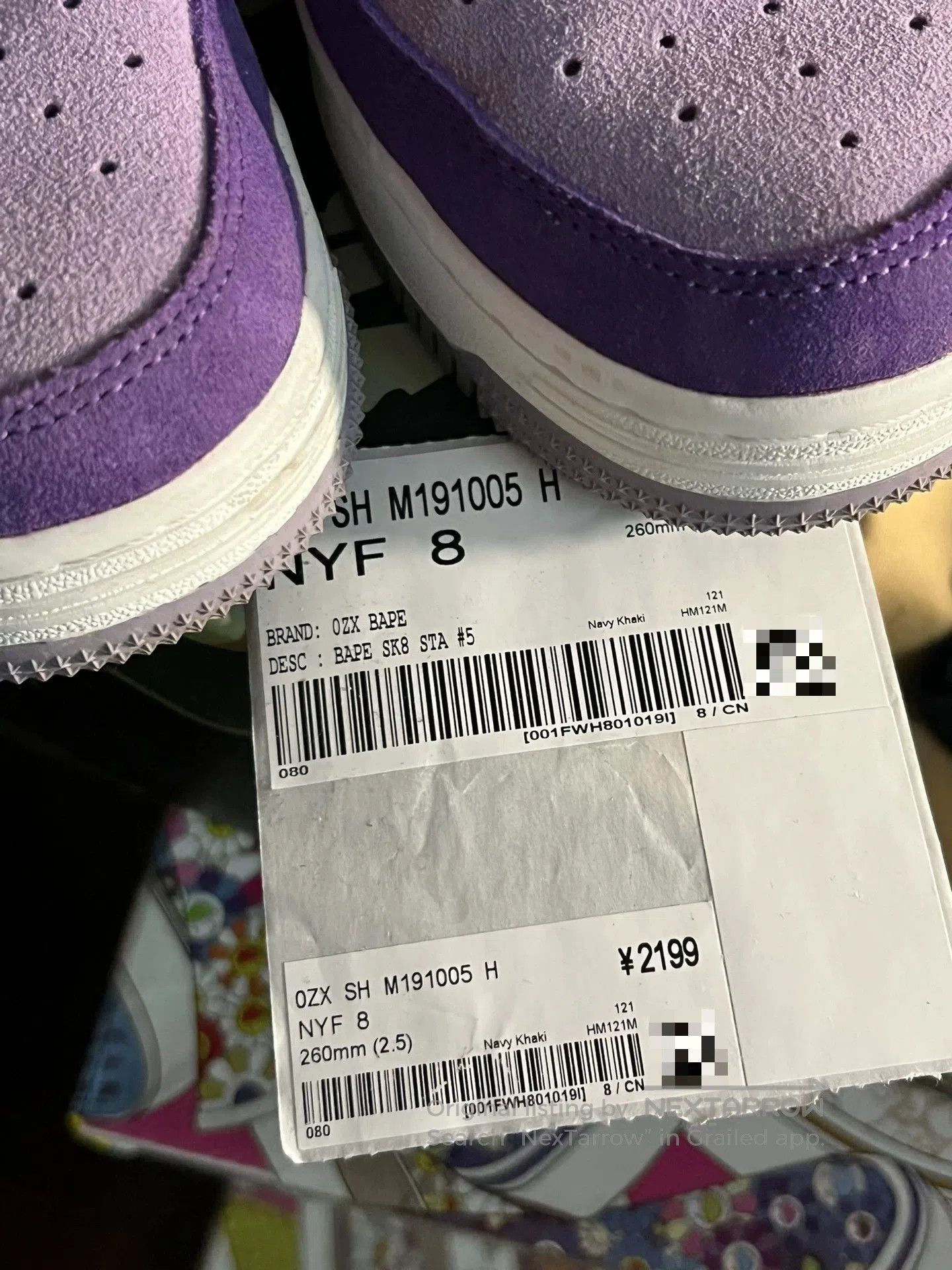 Bape BAPE A Bathing Ape STA Low Top Sneakers. Size US 8 / EU 41 - 7 Thumbnail