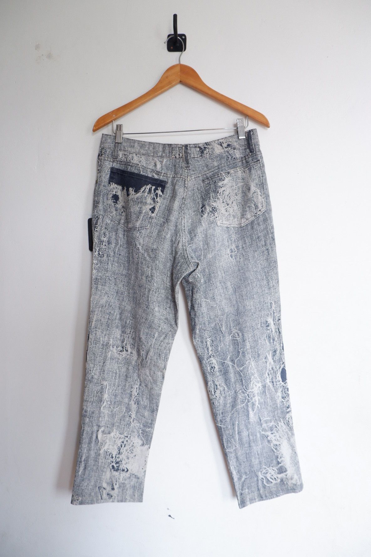 Just Cavalli Vintage Roberto Cavalli Printed Jeans Size 31" - 2 Thumbnail