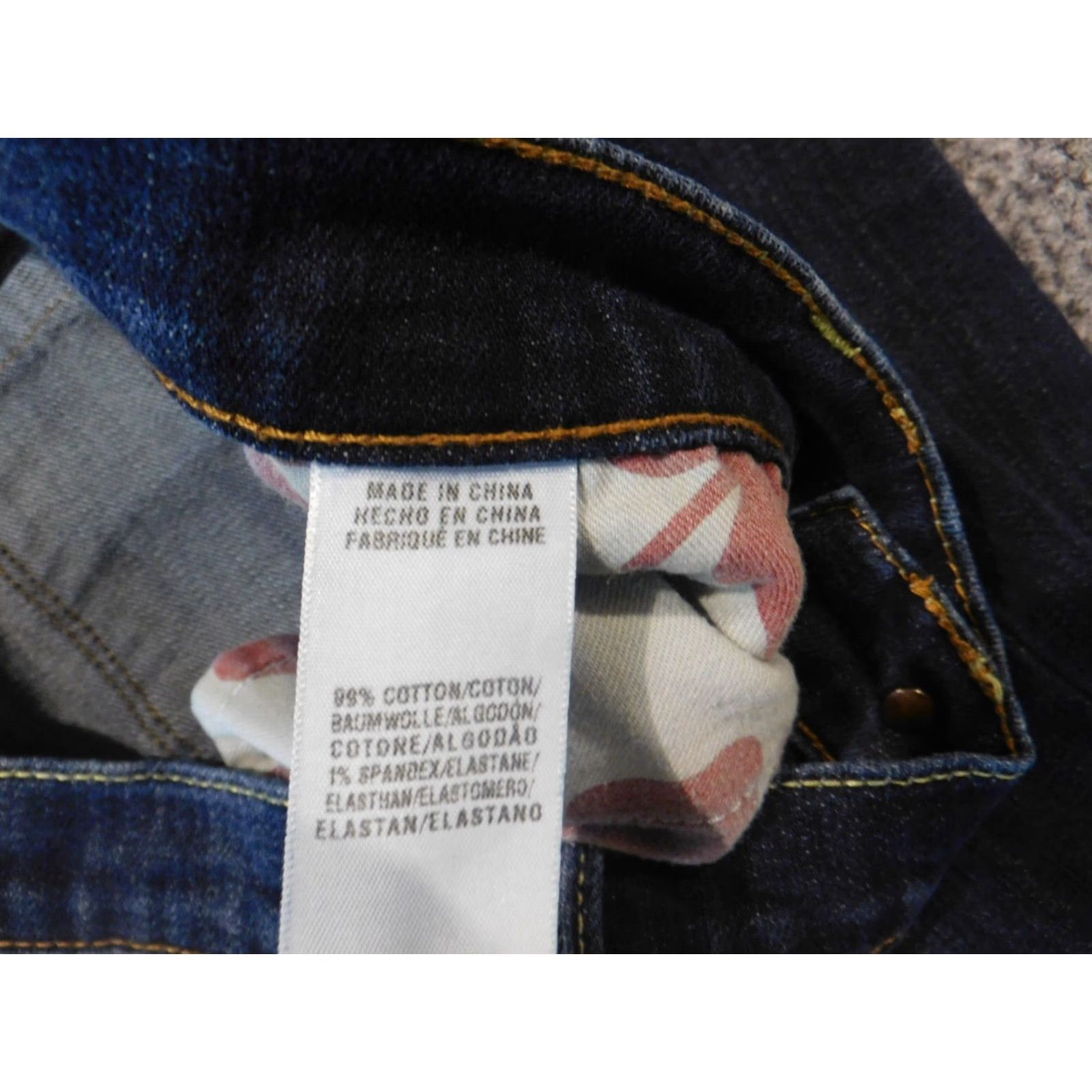 Lucky Brand Lucky Brand Jeans Womens 31 Blue Straight Denim Dark Wash Size 24" / US 00 / IT 34 - 4 Thumbnail