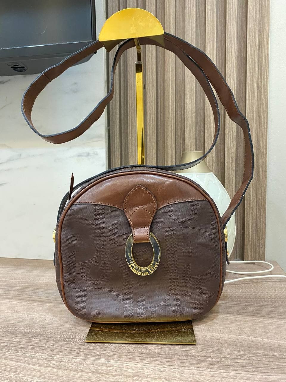 Dior Christian Dior Vintage Monogram Cross Body Bag Size ONE SIZE - 1 Thumbnail