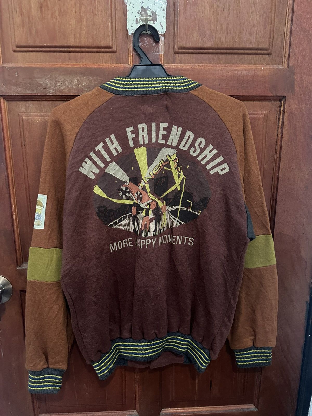 O'Neill Vintage 90s O'neill Varsity Jacket Size US M / EU 48-50 / 2 - 2 Thumbnail