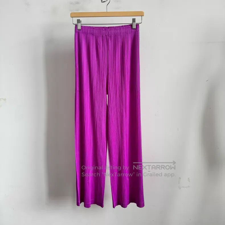 Issey Miyake Issey Miyake size:3 Pink Pants Size 23" - 1 Thumbnail