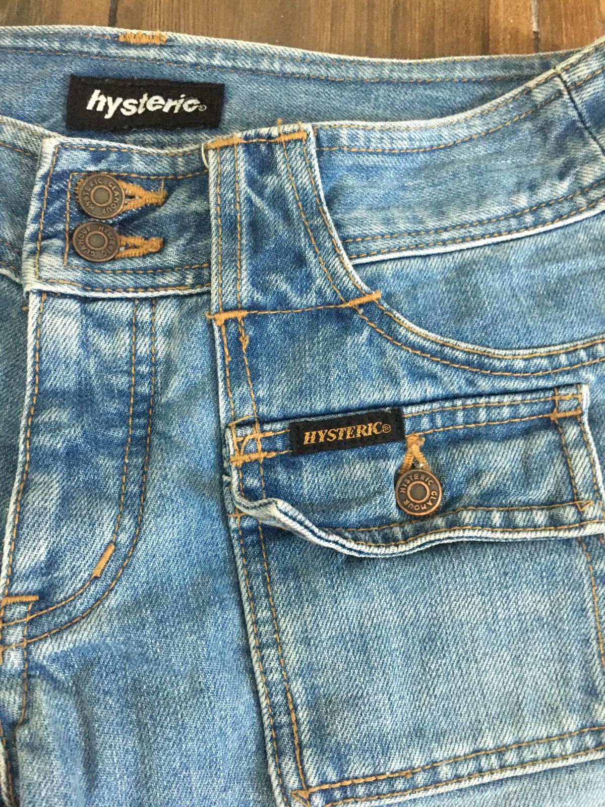 Hysteric Glamour Hysteric Glamour Bush Pant Flared Jeans 28x30 Size 28" / US 6 / IT 42 - 3 Thumbnail