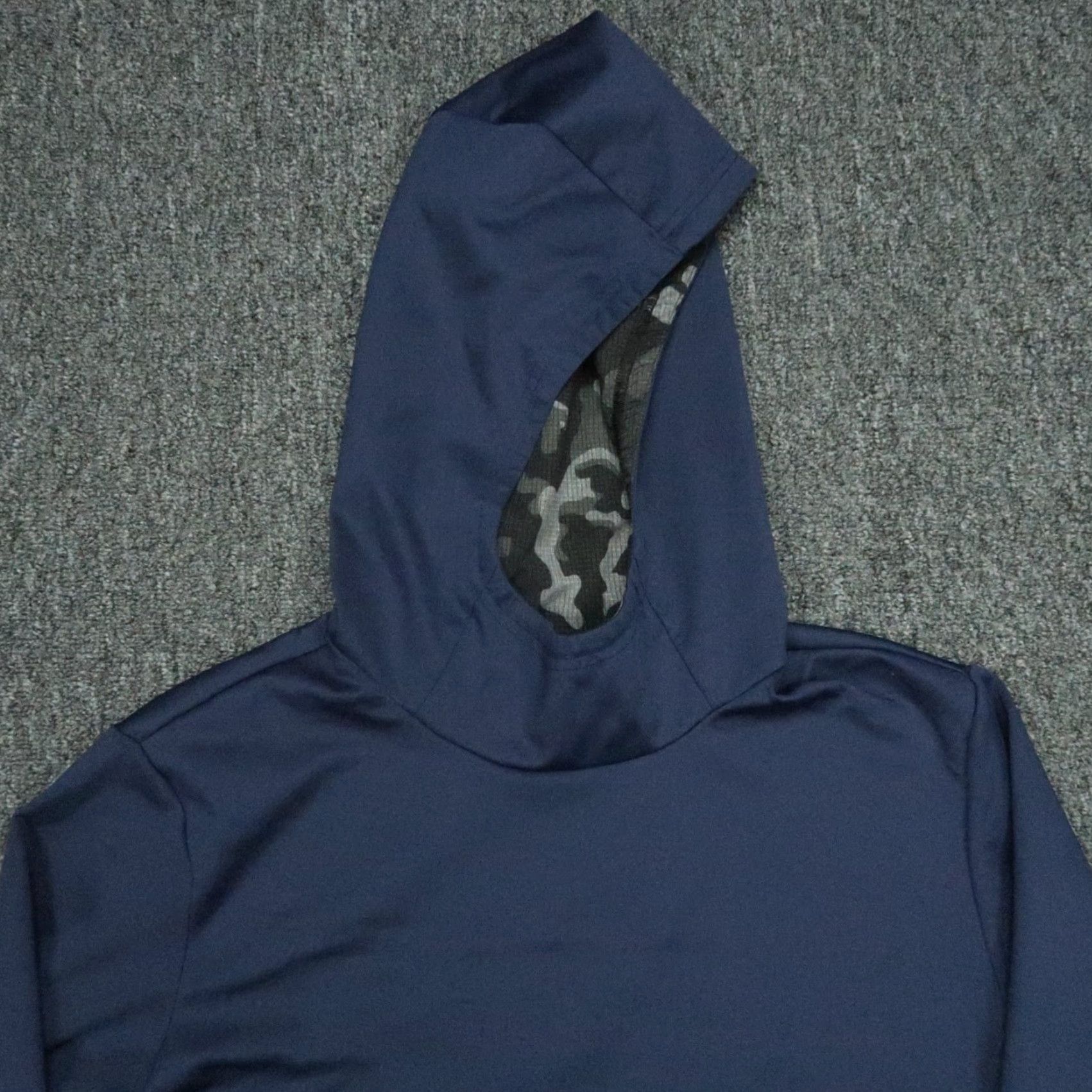 Vintage Greyson Hoodie Adult Small Blue Pullover Zip Pocket Performance Mens Size US S / EU 44-46 / 1 - 2 Thumbnail