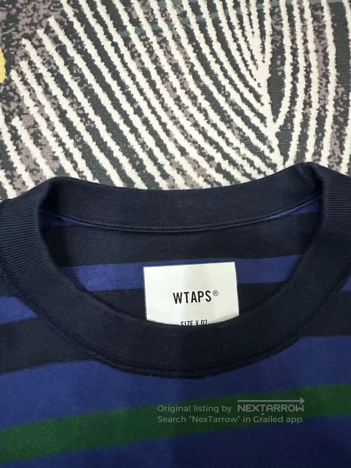 Wtaps Wtaps Striped Long Sleeve Tee. Size US M / EU 48-50 / 2 - 3 Thumbnail