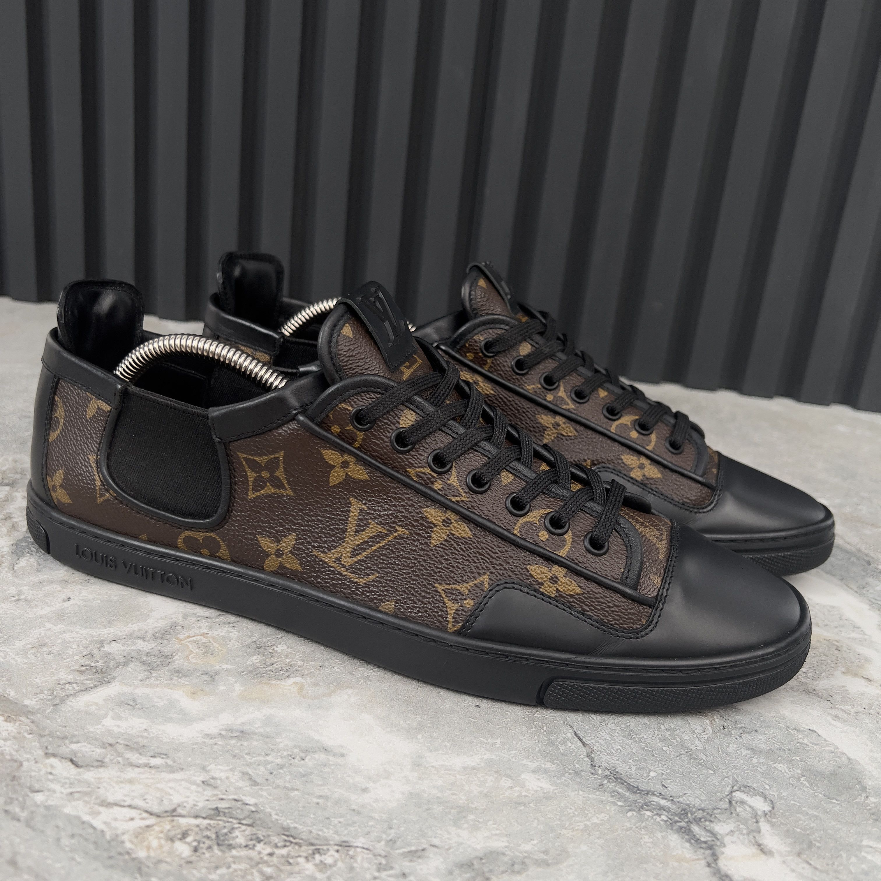 Louis Vuitton Louis Vuitton Slalom Monogram Canvas Sneakers Leather Size US 9.5 / EU 42-43 - 7 Thumbnail