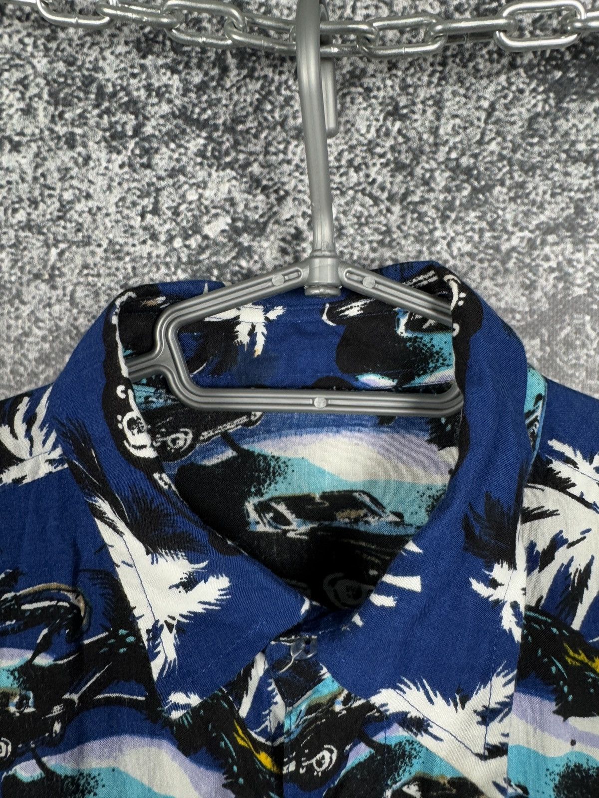 Vintage Hawaiian Short Sleeve Shirt Button Up Cars Palm Cuba Hawaii Size US S / EU 44-46 / 1 - 6 Thumbnail