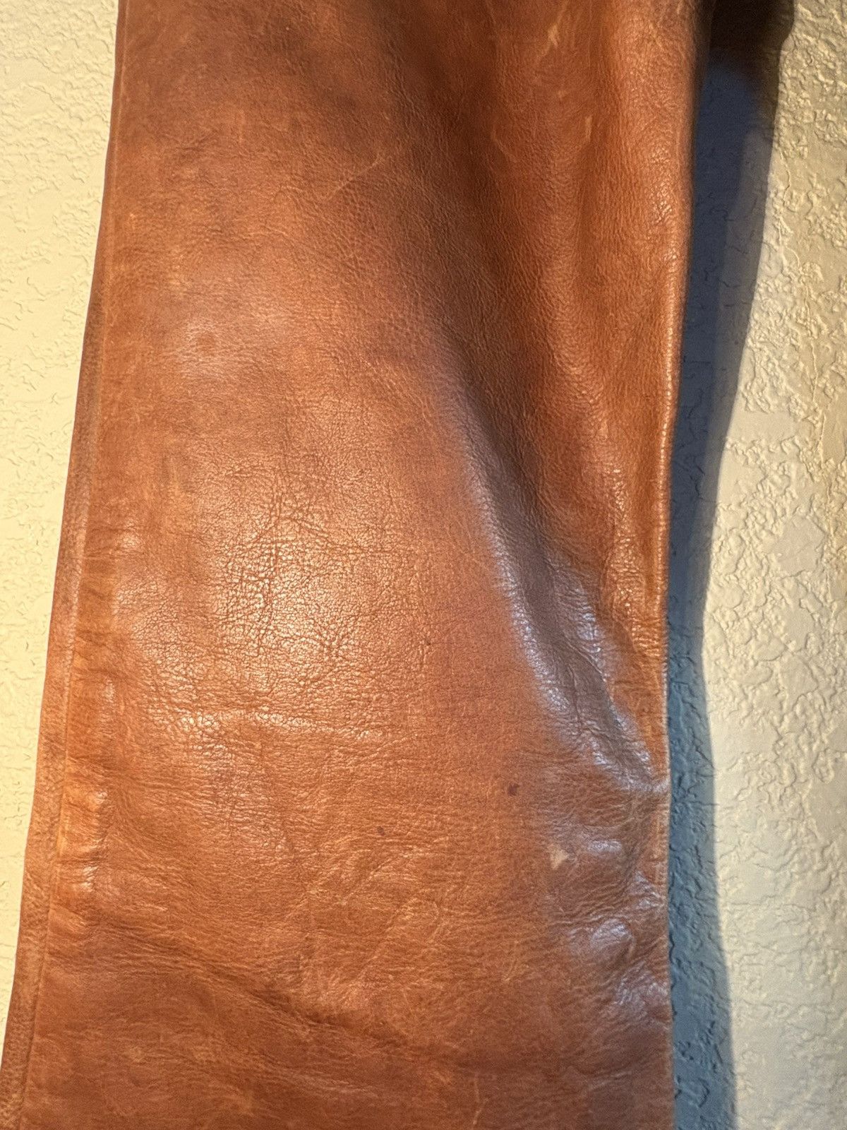 Other Handmade Leather Pants – Men’s Bootcut – Soft Deerskin? –90s Size US 32 / EU 48 - 10 Thumbnail