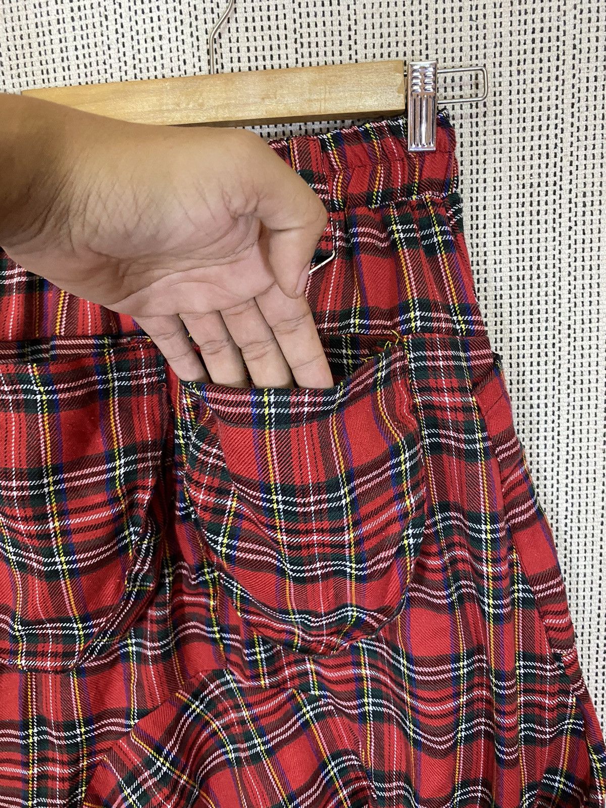 If Six Was Nine × Japanese Brand × Seditionaries ‼️ACDC RAG GOTHIC PUNK PANT MULTIZIP TARTAN‼️ Size US 28 / EU 44 - 10 Thumbnail