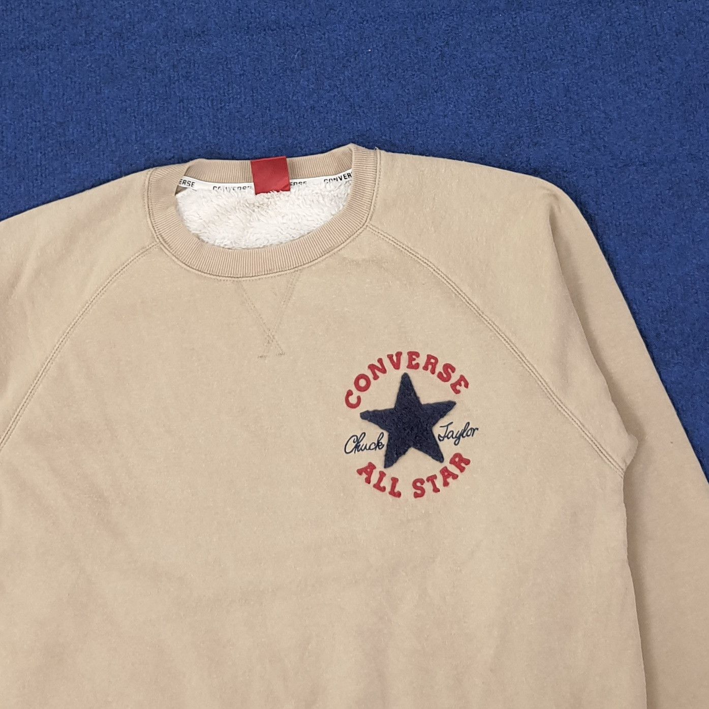 Converse Vintage Converse All Star Chuck Taylor Sweatshirt C245N22 Size US M / EU 48-50 / 2 - 2 Thumbnail
