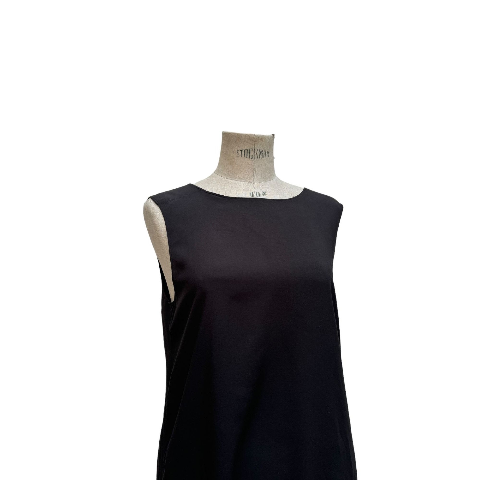 Maison Margiela SS 2000 Brown Viscose Dress Size M / US 6-8 / IT 42-44 - 2 Thumbnail
