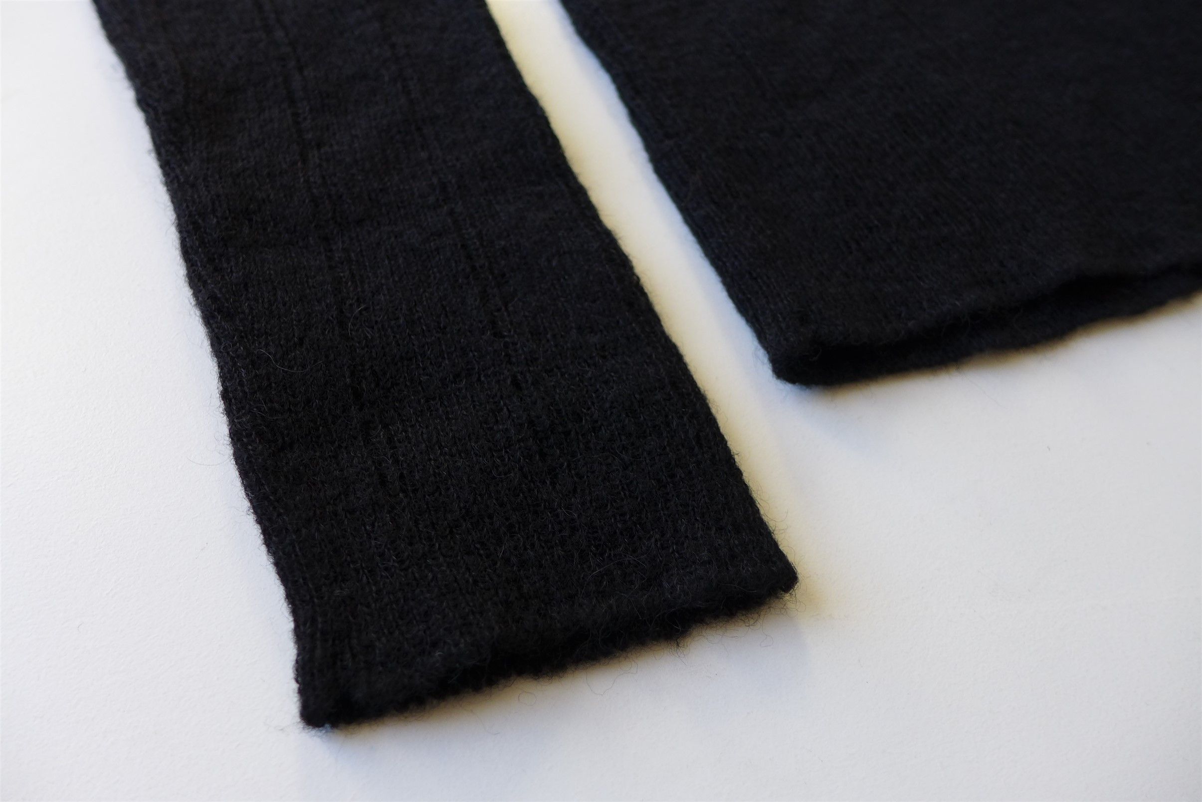 Saint Laurent Paris Saint Laurent Openwork Knit Sweater - Black Alpaca Size US M / EU 48-50 / 2 - 15 Thumbnail