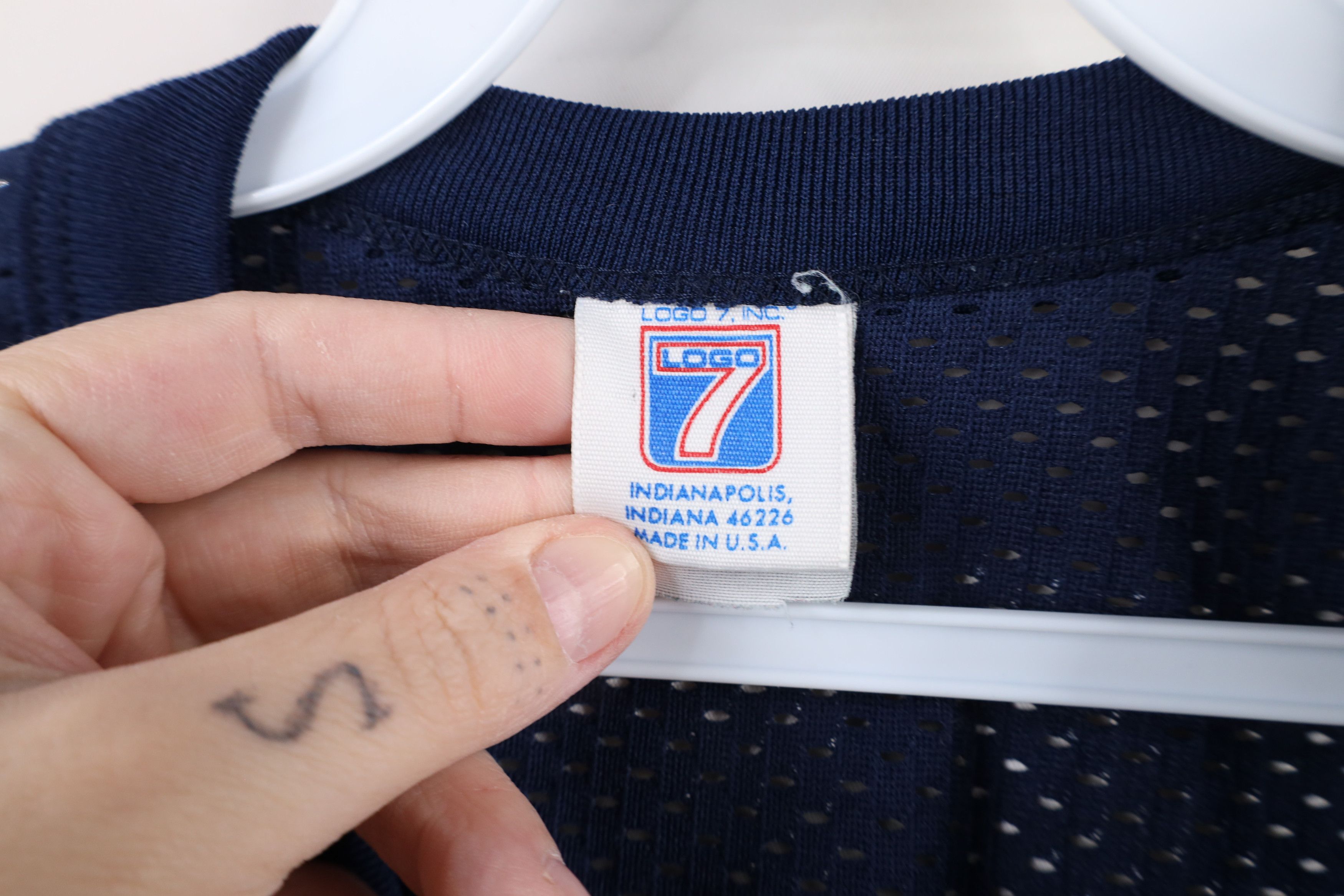 Vintage Vintage 90s Dallas Cowboys Football Jersey Blue USA #8 Size US L / EU 52-54 / 3 - 6 Thumbnail