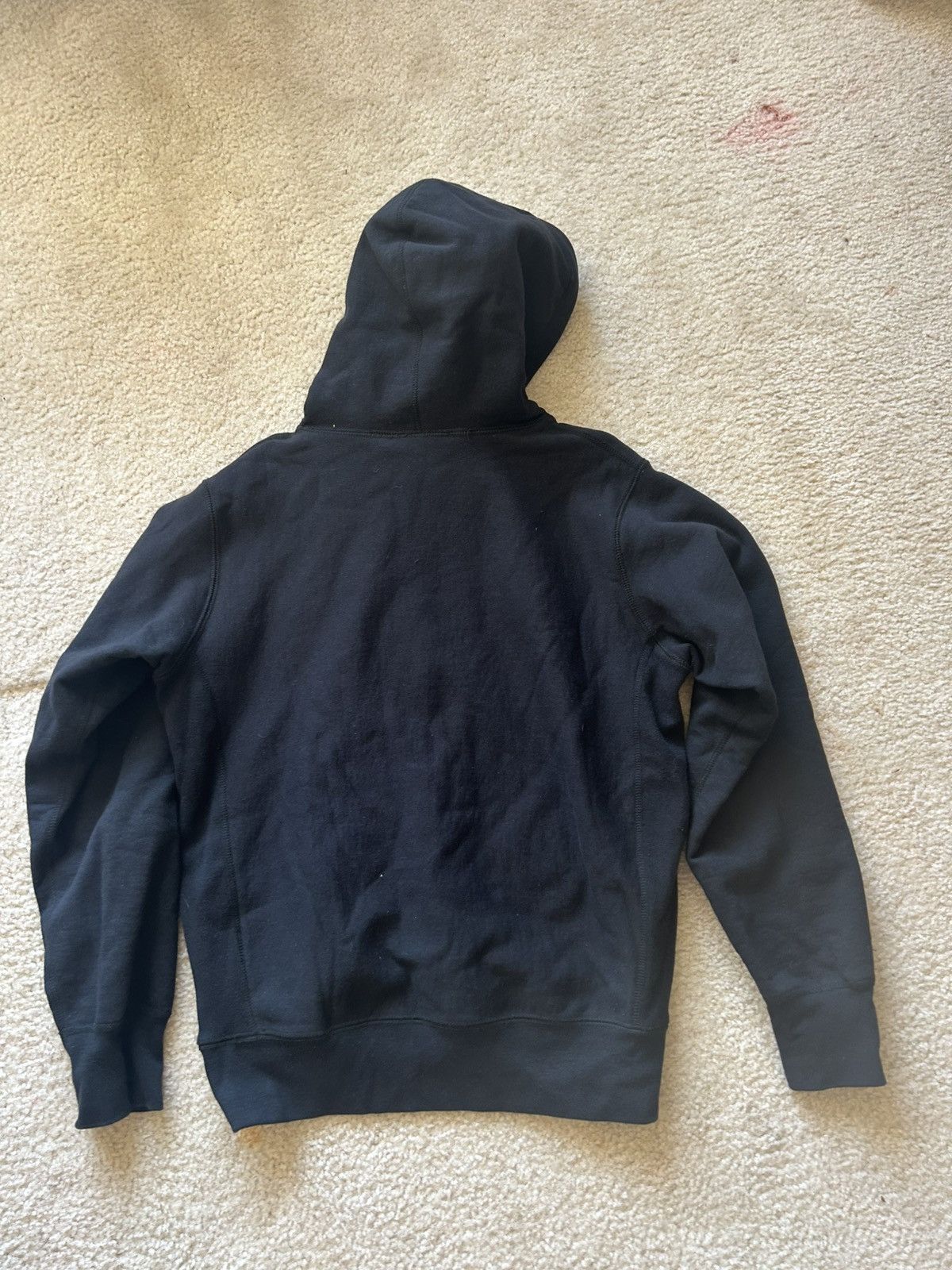 Supreme Supreme FW 18 Black Script Hoodie Size US S / EU 44-46 / 1 - 2 Thumbnail