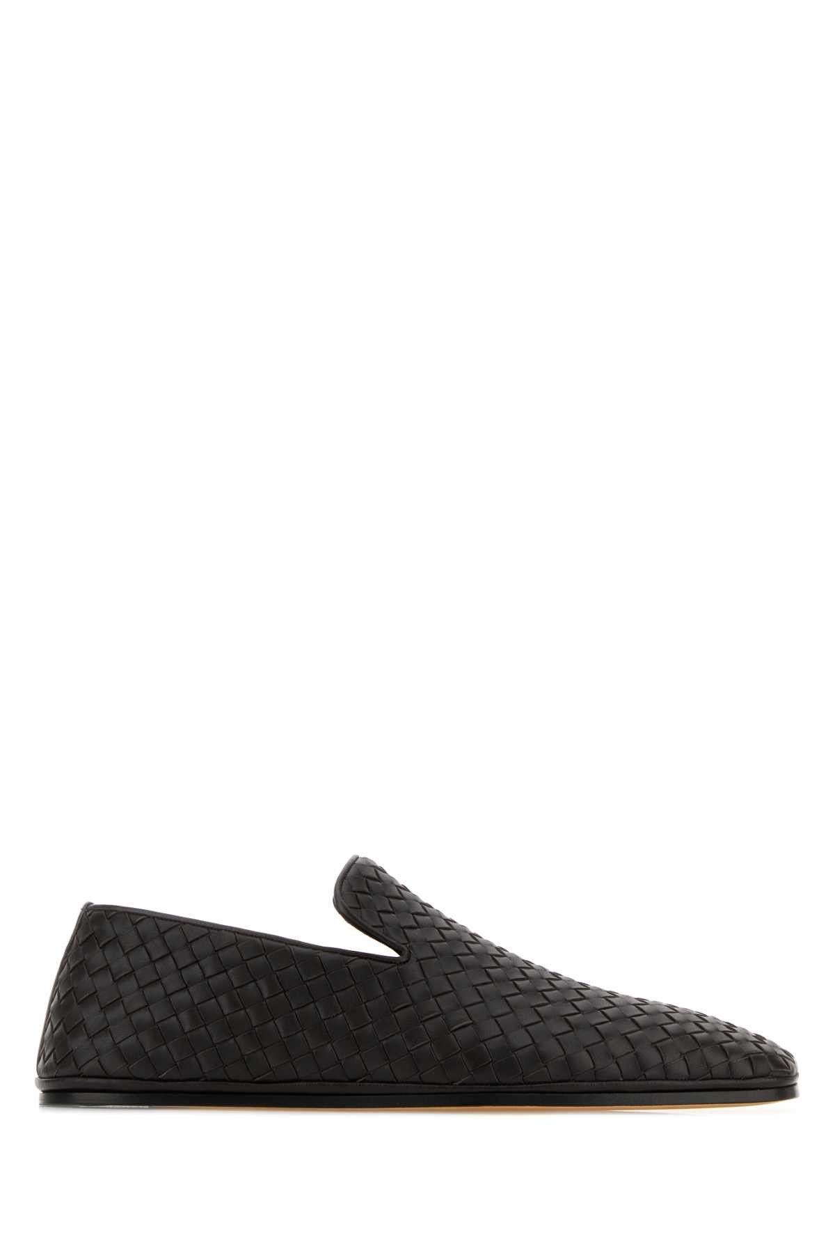 Bottega Veneta Dark Brown Leather Palazzo Loafers Size US 7 / EU 40 - 1 Thumbnail
