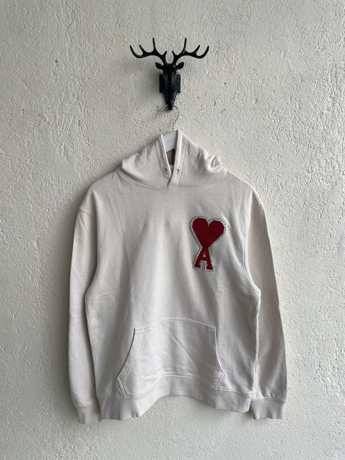 Acne Studios 2000s Ami Embroidery Hoodie Y2K Number Nine Hysteric Archiva Size US L / EU 52-54 / 3 - 1 Thumbnail
