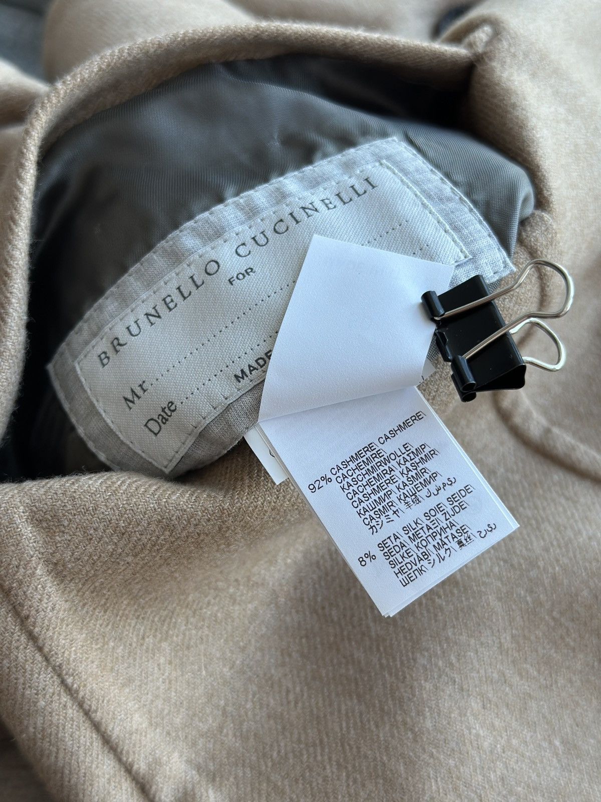 Brunello Cucinelli NWT RPR $5k Brunello Cucinelli Cashmere Reversible Jacket Size US M / EU 48-50 / 2 - 19 Thumbnail