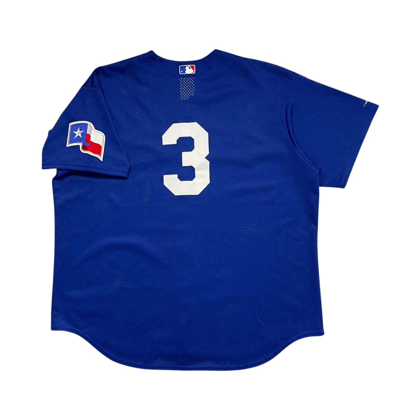 MLB RARE VTG 90s TEXAS RANGERS TOM GOODWIN #3 MAJESTIC JERSEY Size US XXL / EU 58 / 5 - 2 Thumbnail